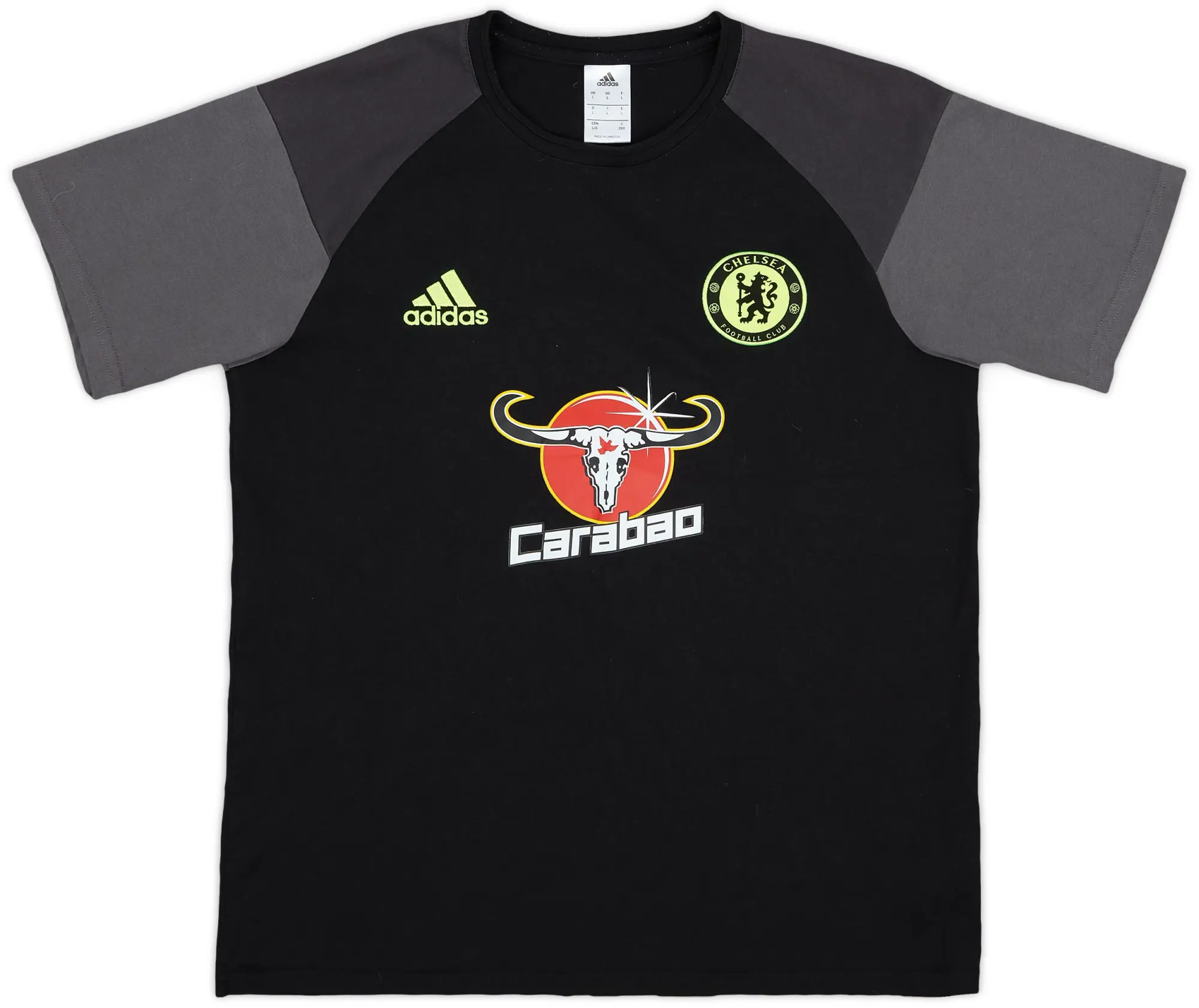 2016-17 Chelsea adidas Cotton Tee - 9/10 - (L)