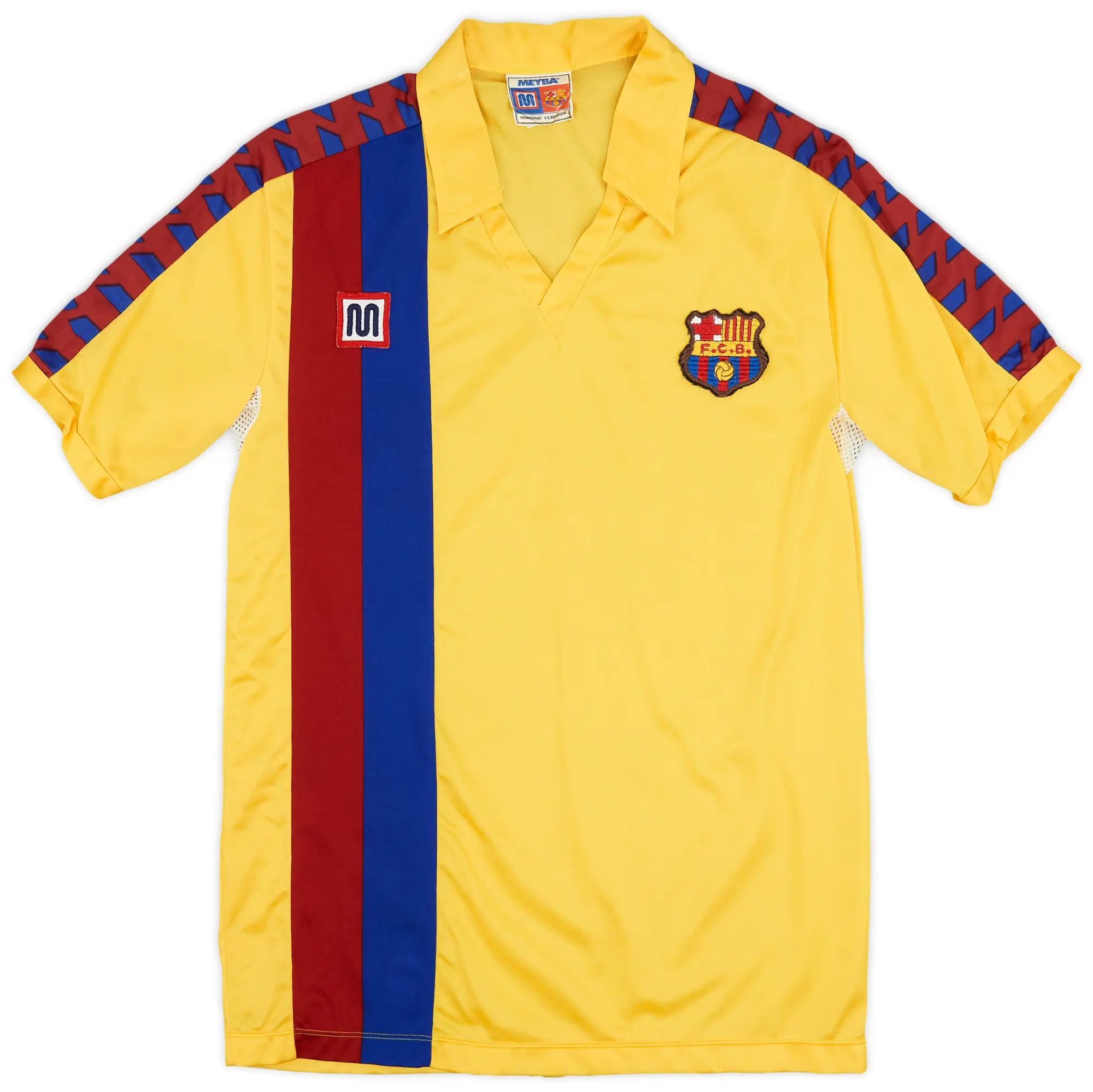 Meyba 1984-89 Barcelona Away Shirt - 9/10 - (S)