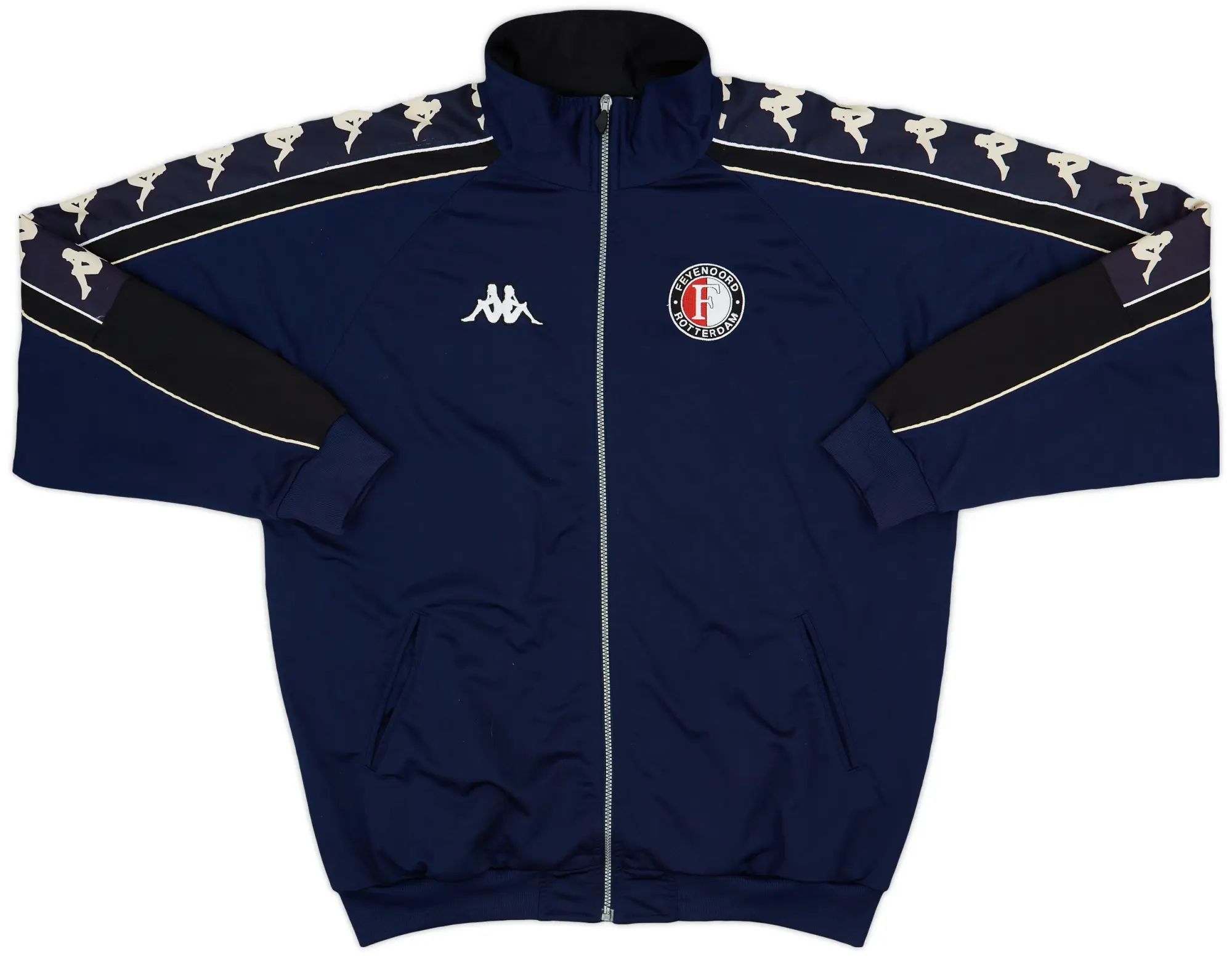 2000-01 Feyenoord Kappa Track Jacket - 8/10 - (XXL)