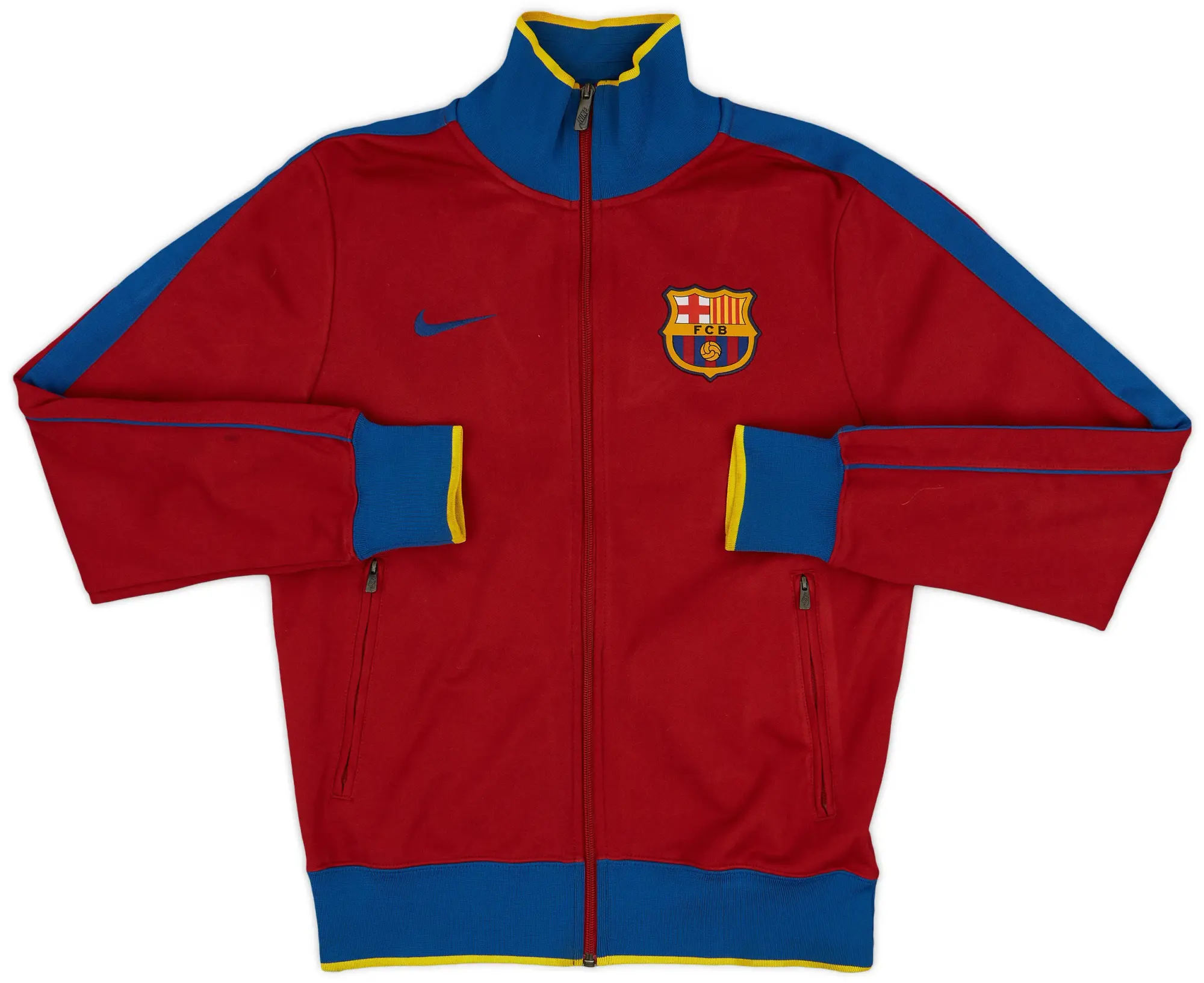 2010-11 Barcelona Nike Track Jacket - 7/10 - (S)