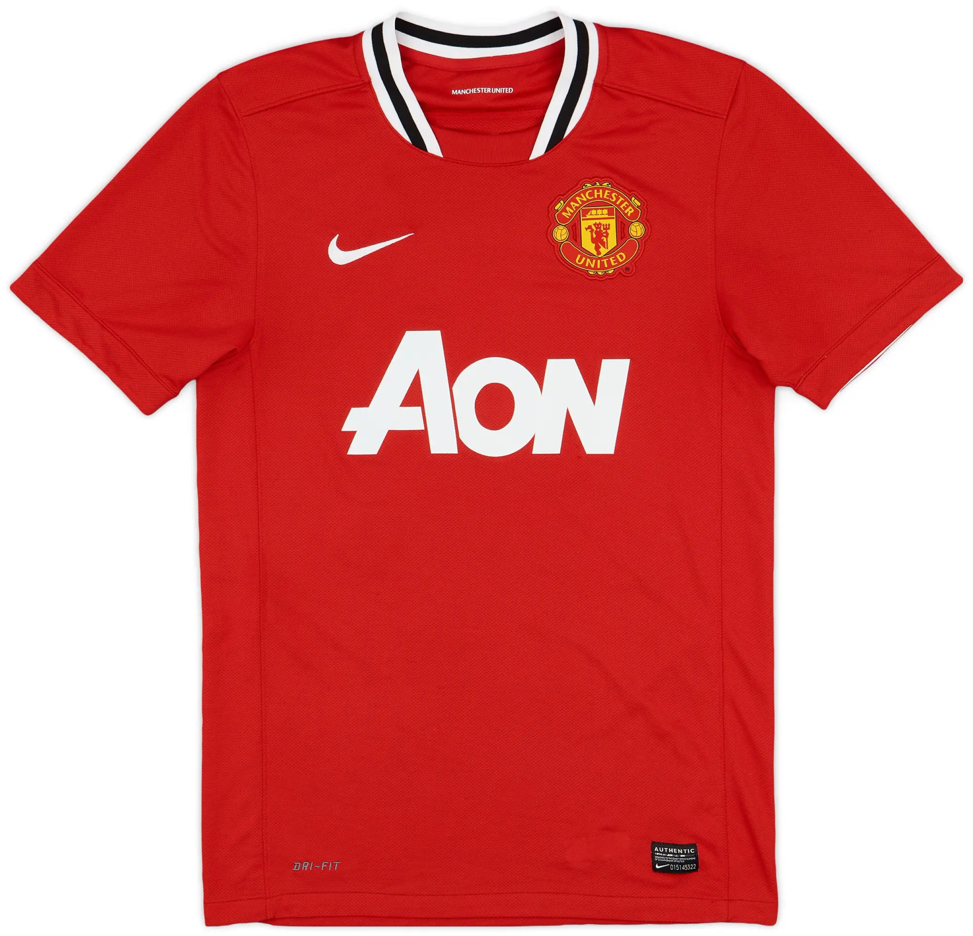 Nike 2011-12 Manchester United Home Shirt - 8/10 - (XL.Boys)