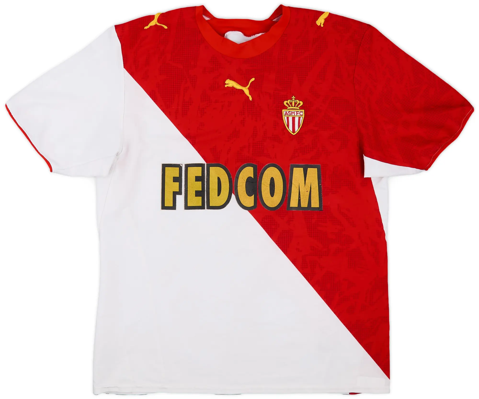 Puma 2007-08 Monaco Home Shirt - 6/10 - (L)