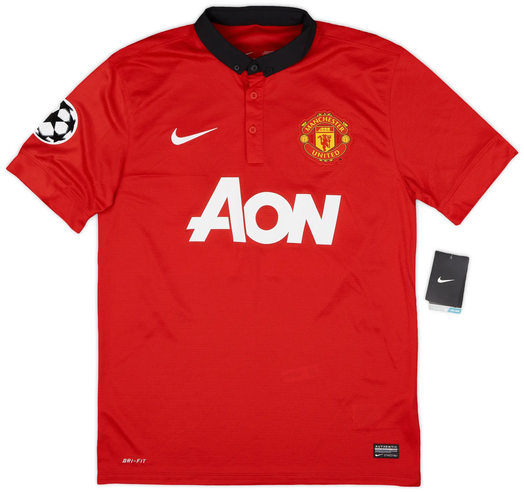 Nike 2013-14 Manchester United Home Shirt v. Persie #20 (M)