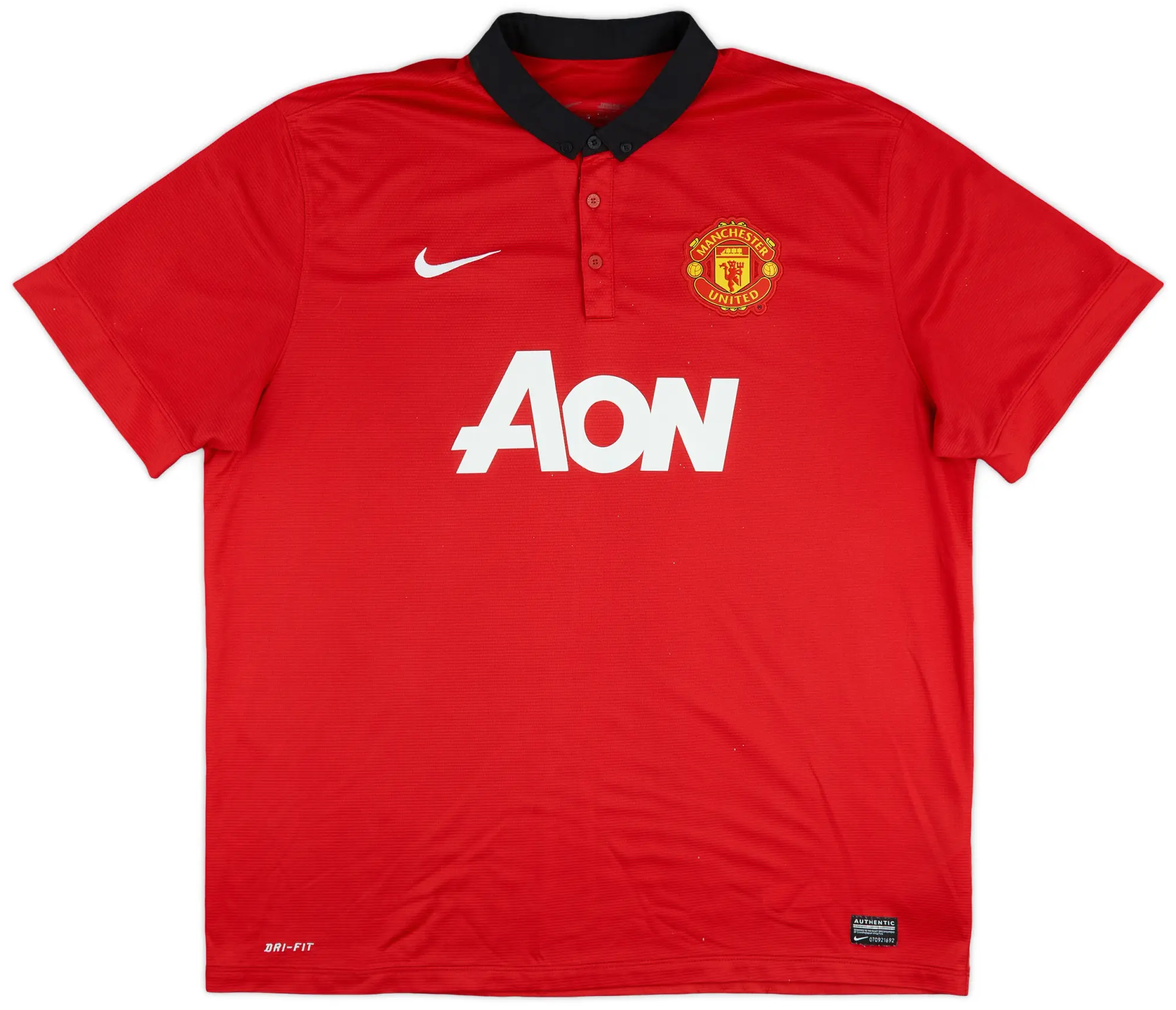 Nike 2013-14 Manchester United Home Shirt v. Persie #20 (M)