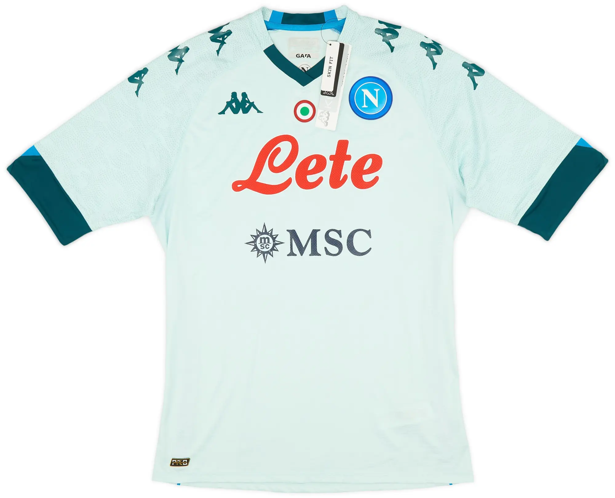 Kappa 2020-21 Napoli Player Issue Away Shirt (XXL)