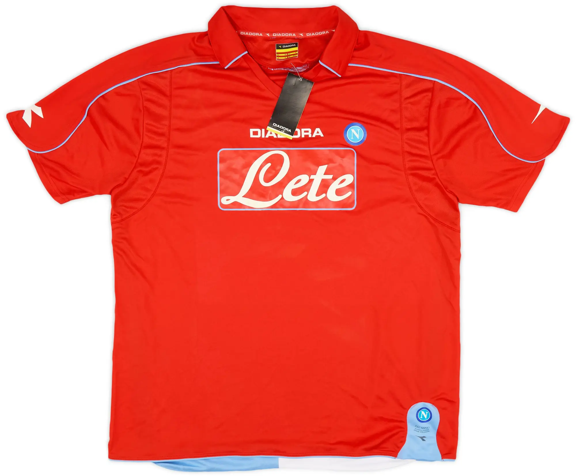 Diadora 2008-09 Napoli Away Shirt (XL)