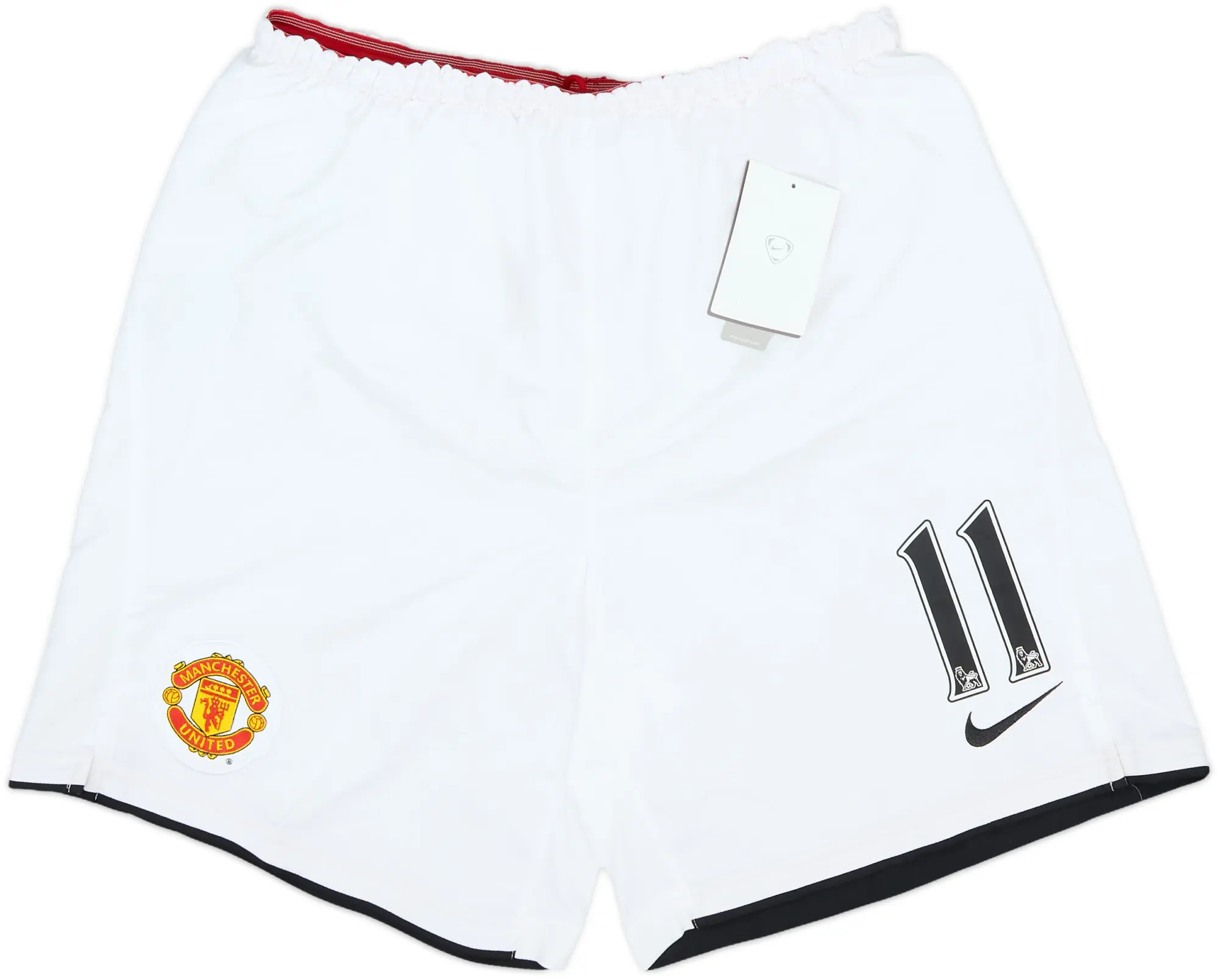2007-08 Manchester United Nike Training Shorts - 4/10 - (L)