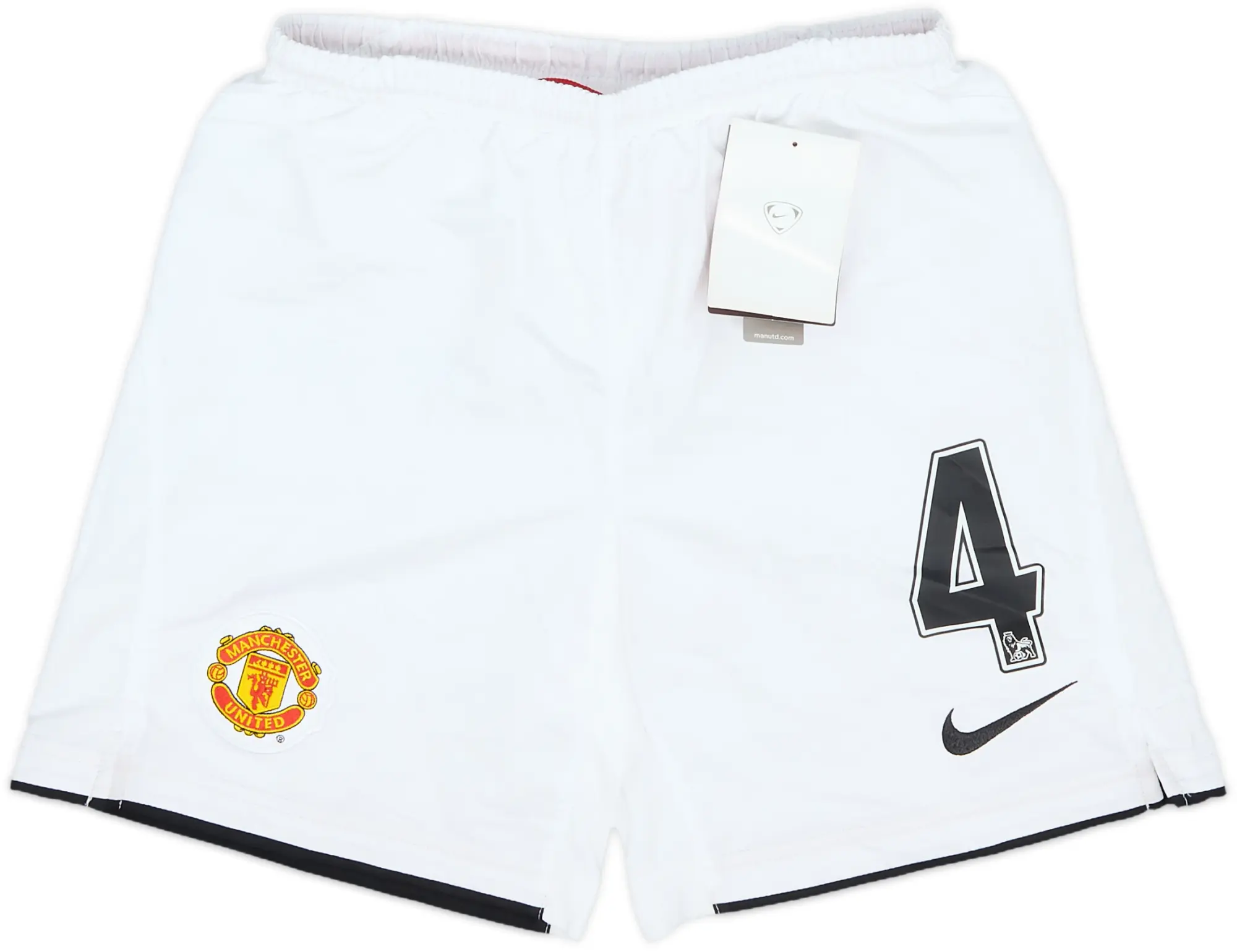 2007-08 Manchester United Nike Training Shorts - 4/10 - (L)