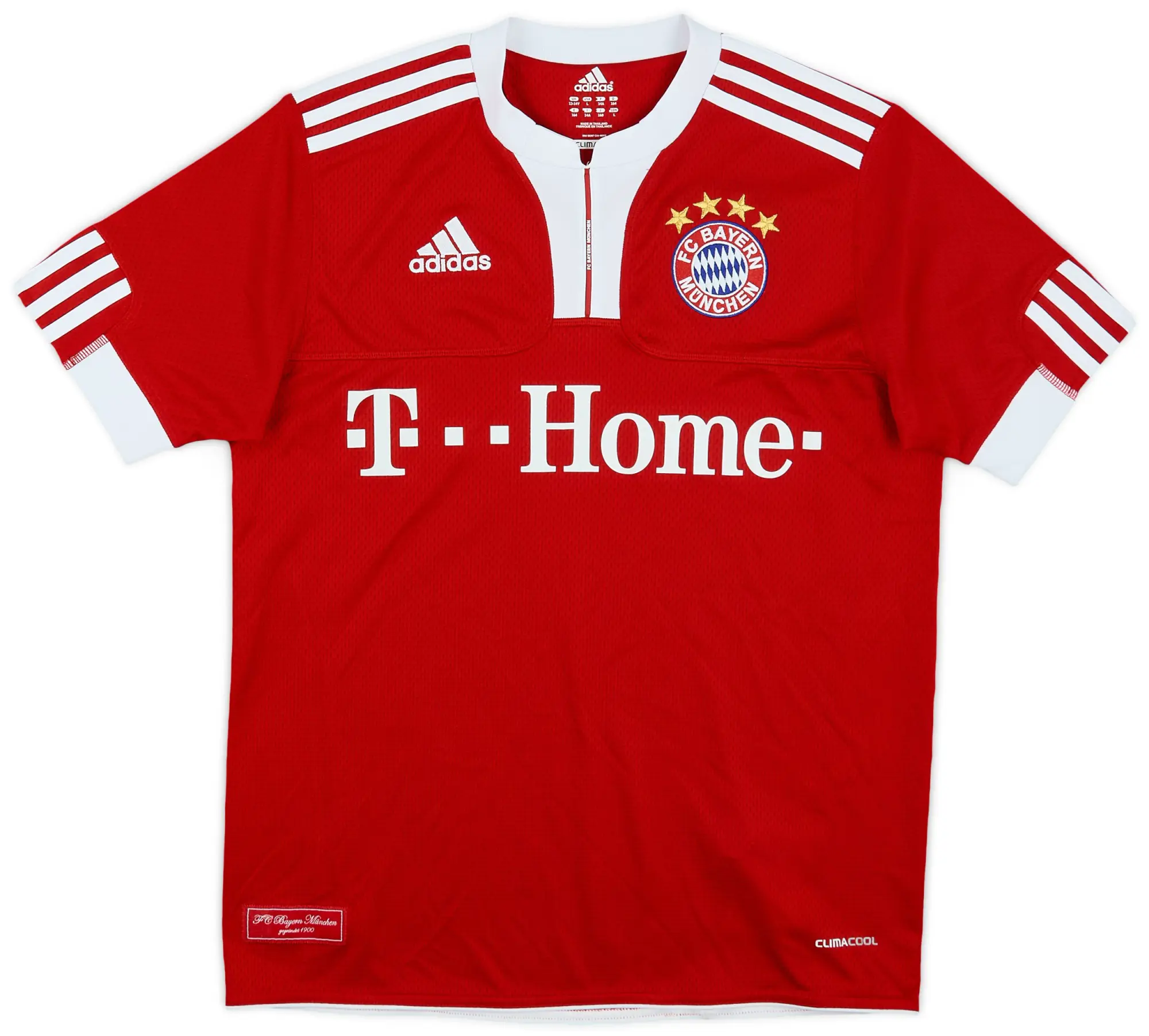 adidas 2009-10 Bayern Munich Home Shirt - 9/10 - (L.Boys)
