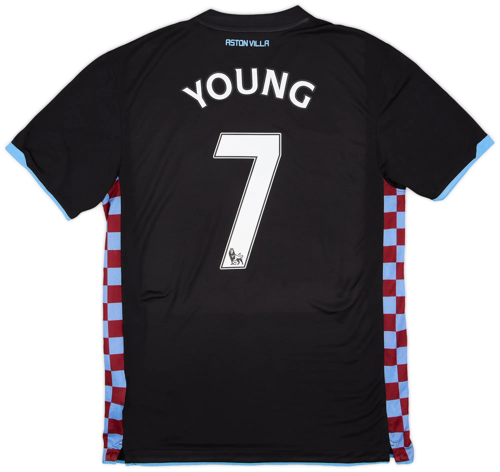 Nike 2010-11 Aston Villa Away Shirt Young #7 - 7/10 - (L)