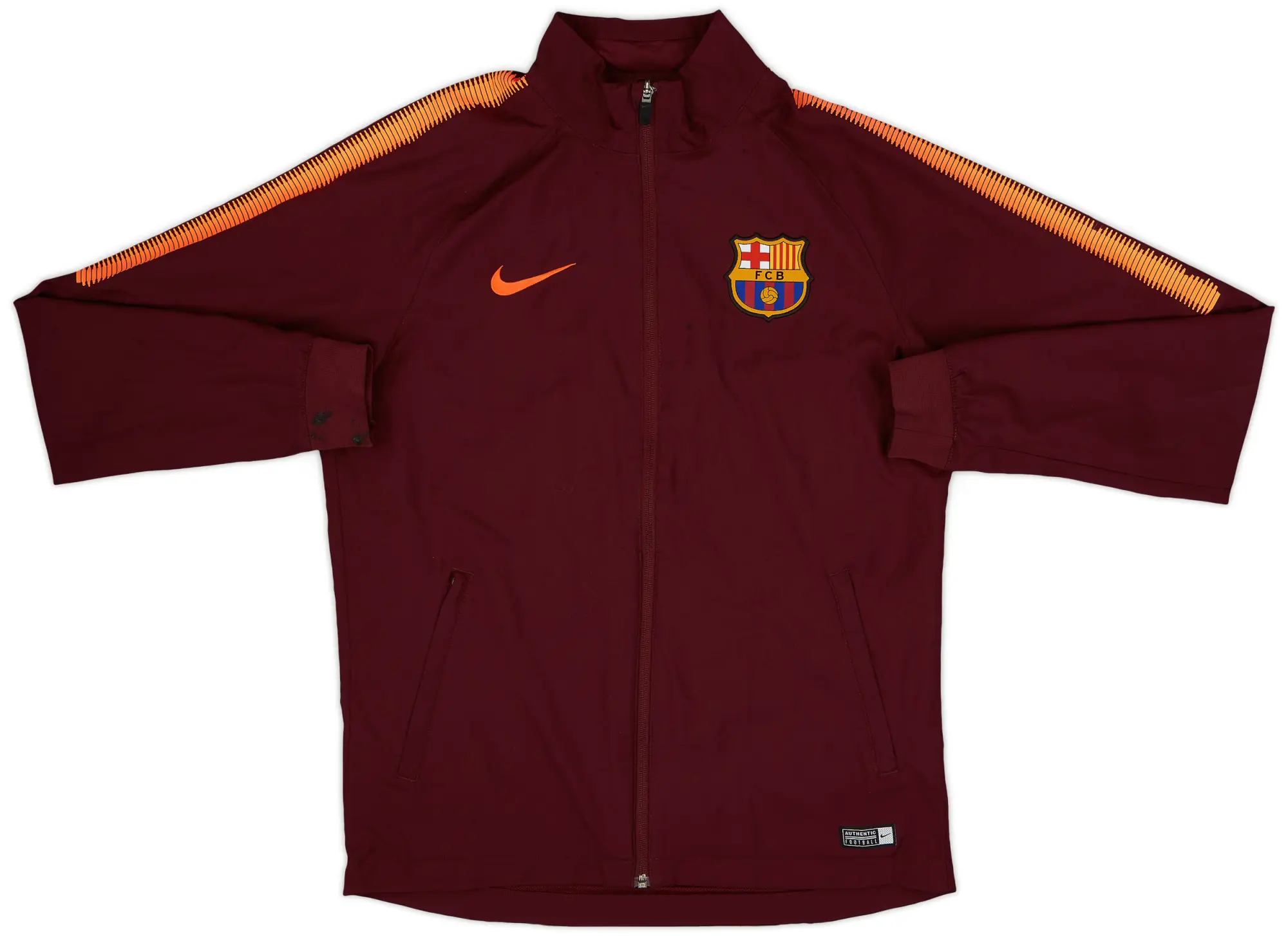 2017-18 Barcelona Nike Track Jacket - 4/10 - (M)