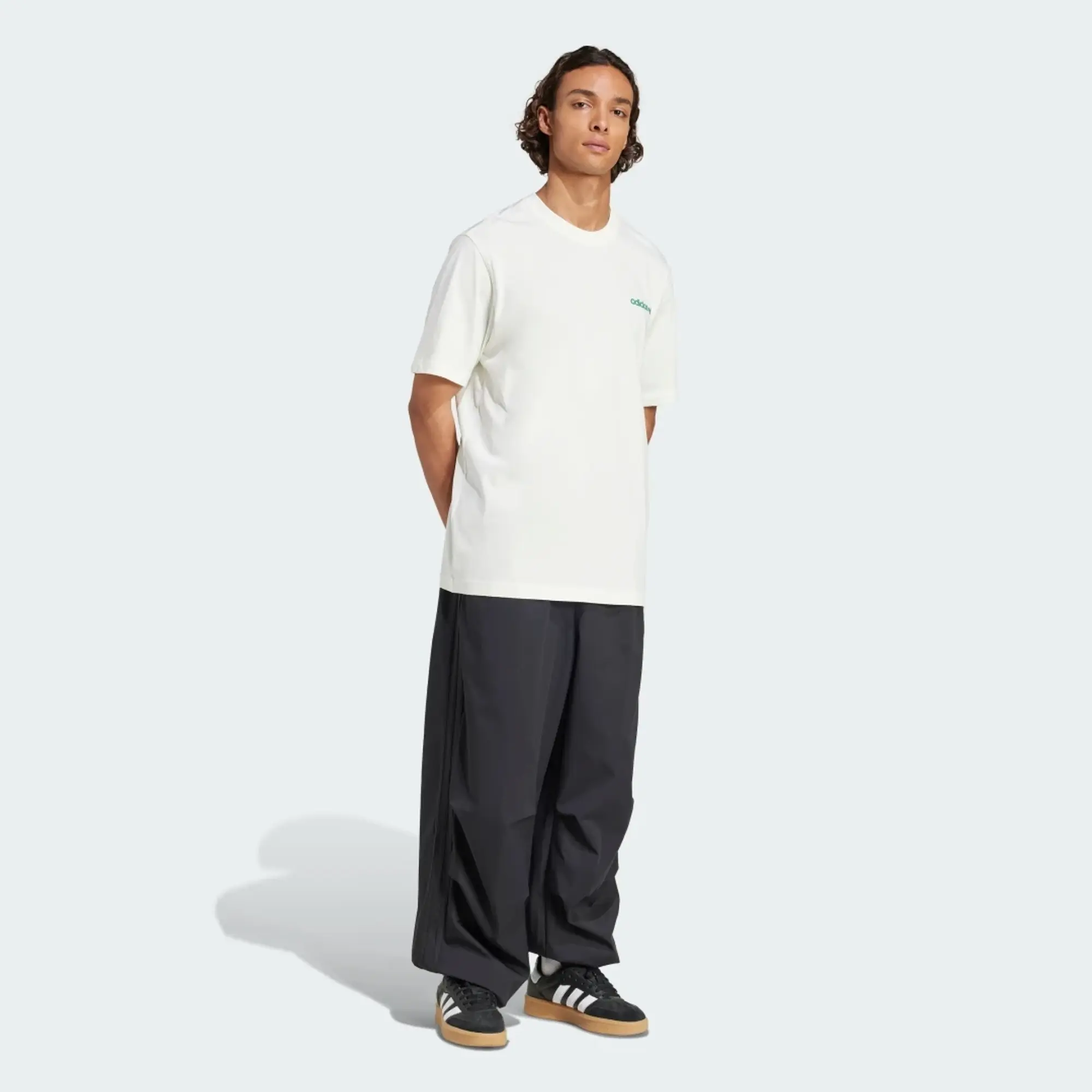 adidas Originals Men Calm Coffee Bear Graphic Tee