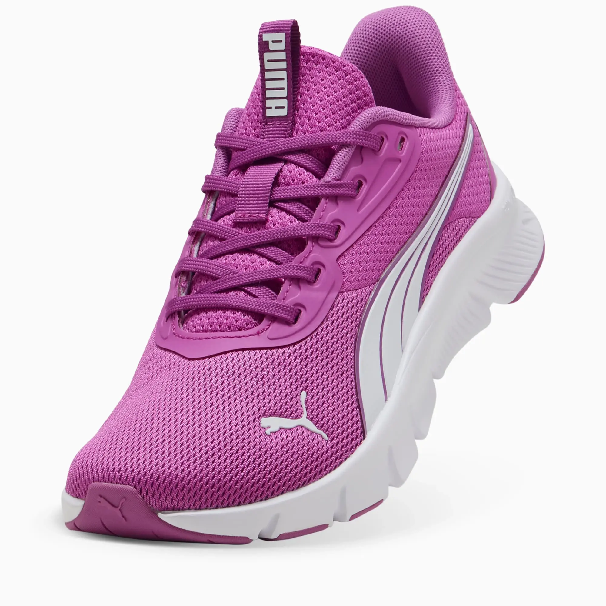 PUMA Flexfocus Lite Modern Running Shoes Youth, Wild Berry/White