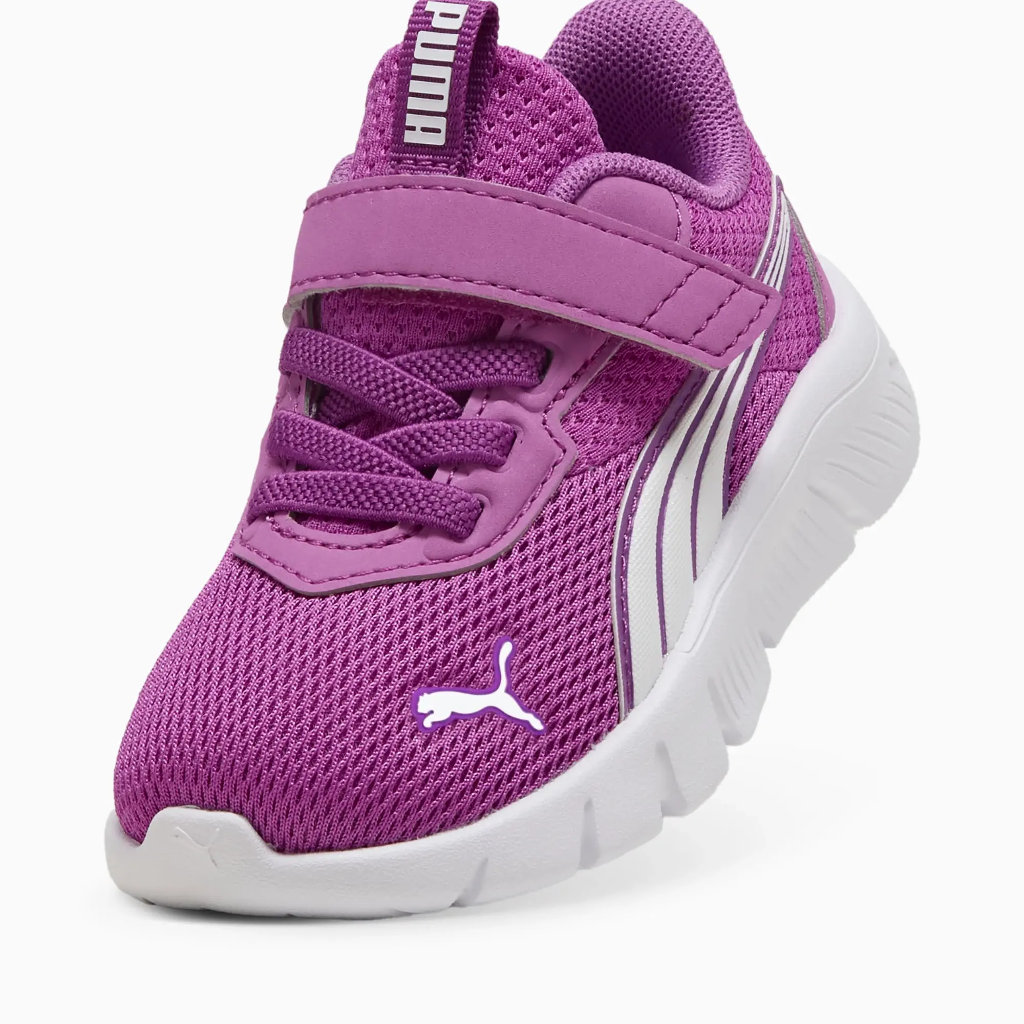 PUMA Flexfocus Modern Sneakers Toddler, Wild Berry/White