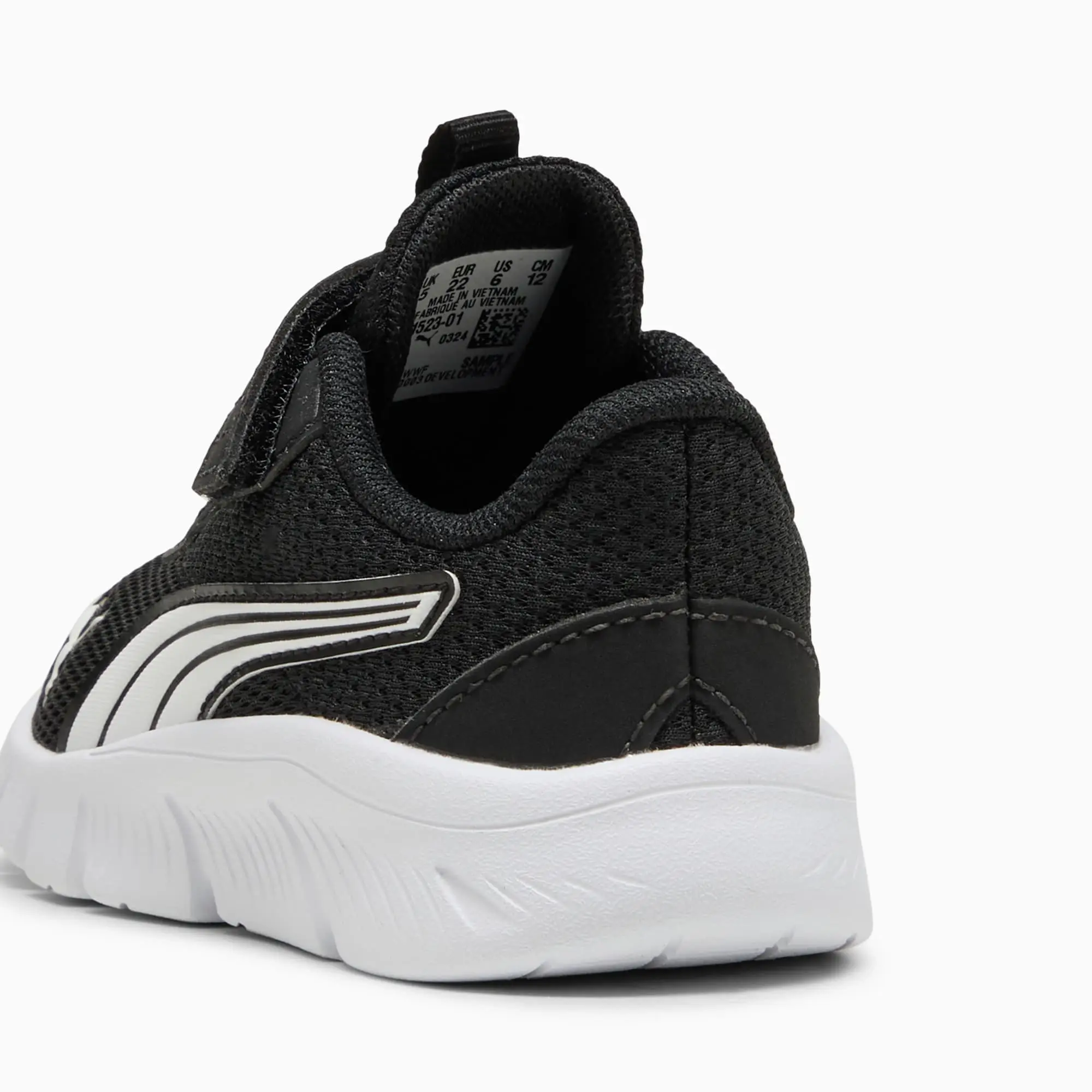 PUMA Flexfocus Modern Sneakers Toddler, Black/White