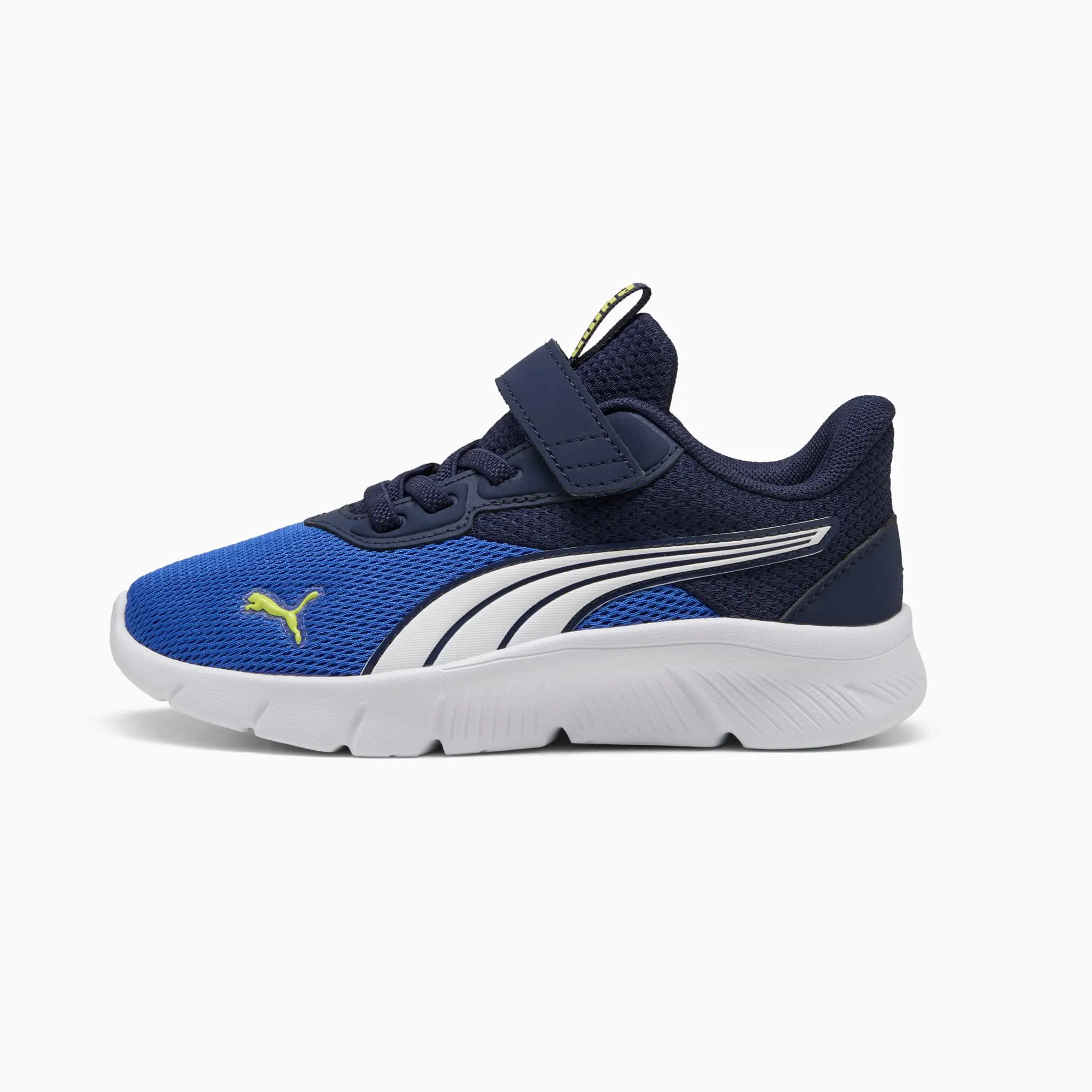 PUMA Kids' Lite FlexFocus Modern Trainers, Blue/Black