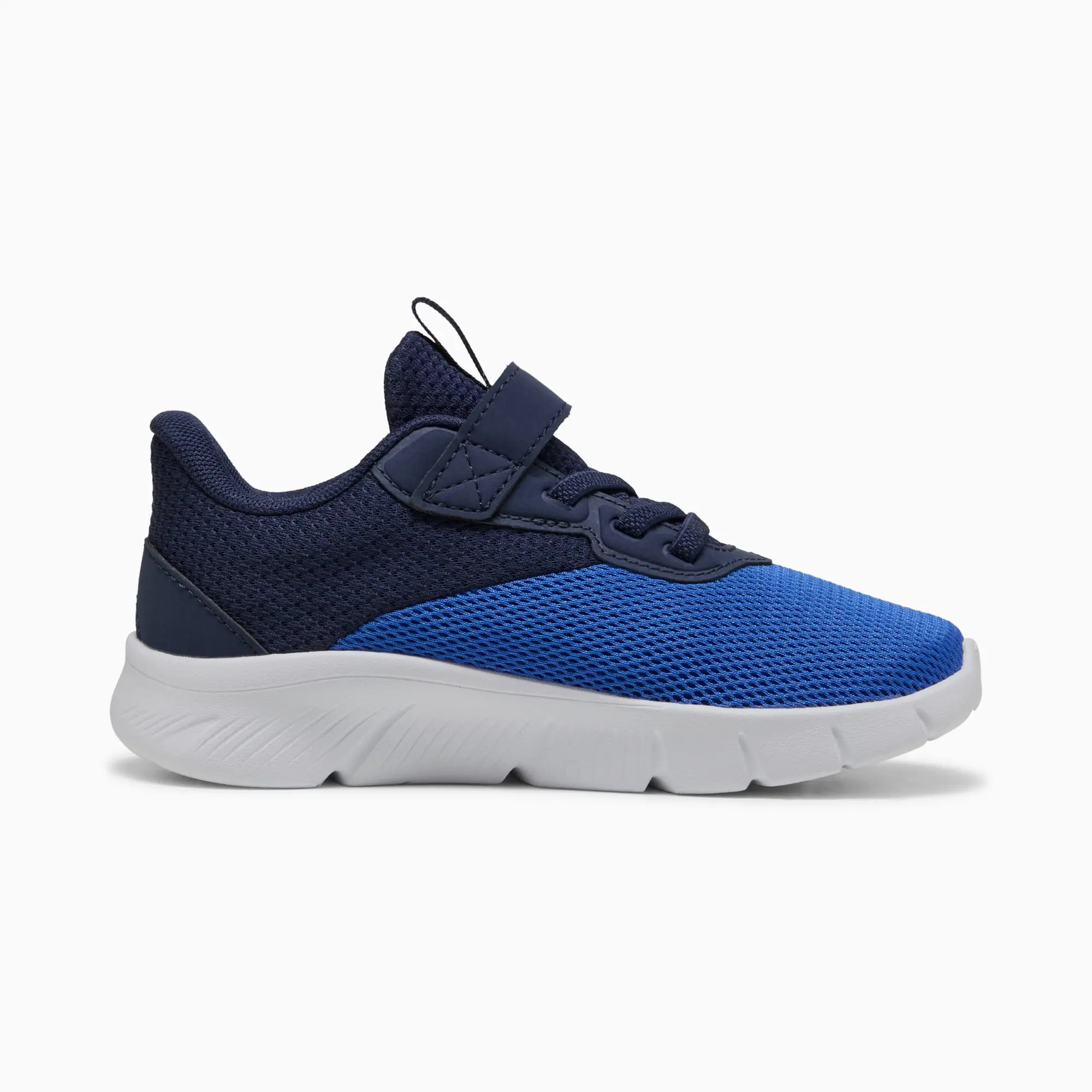 PUMA Kids' Lite FlexFocus Modern Trainers, Blue/Black