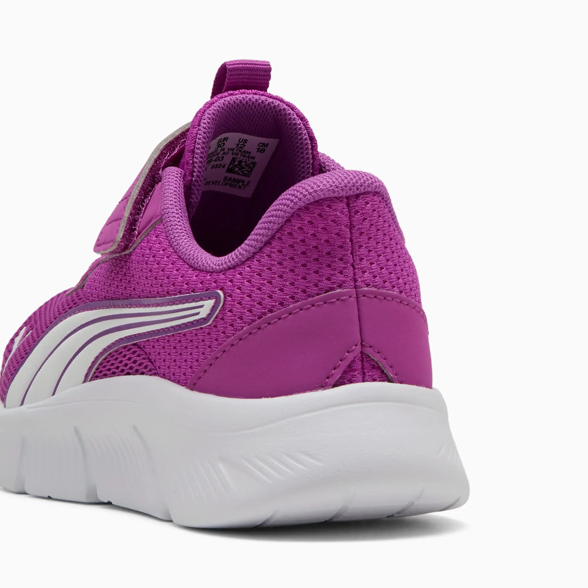 PUMA Flexfocus Modern Running Shoes Kids, Wild Berry/White