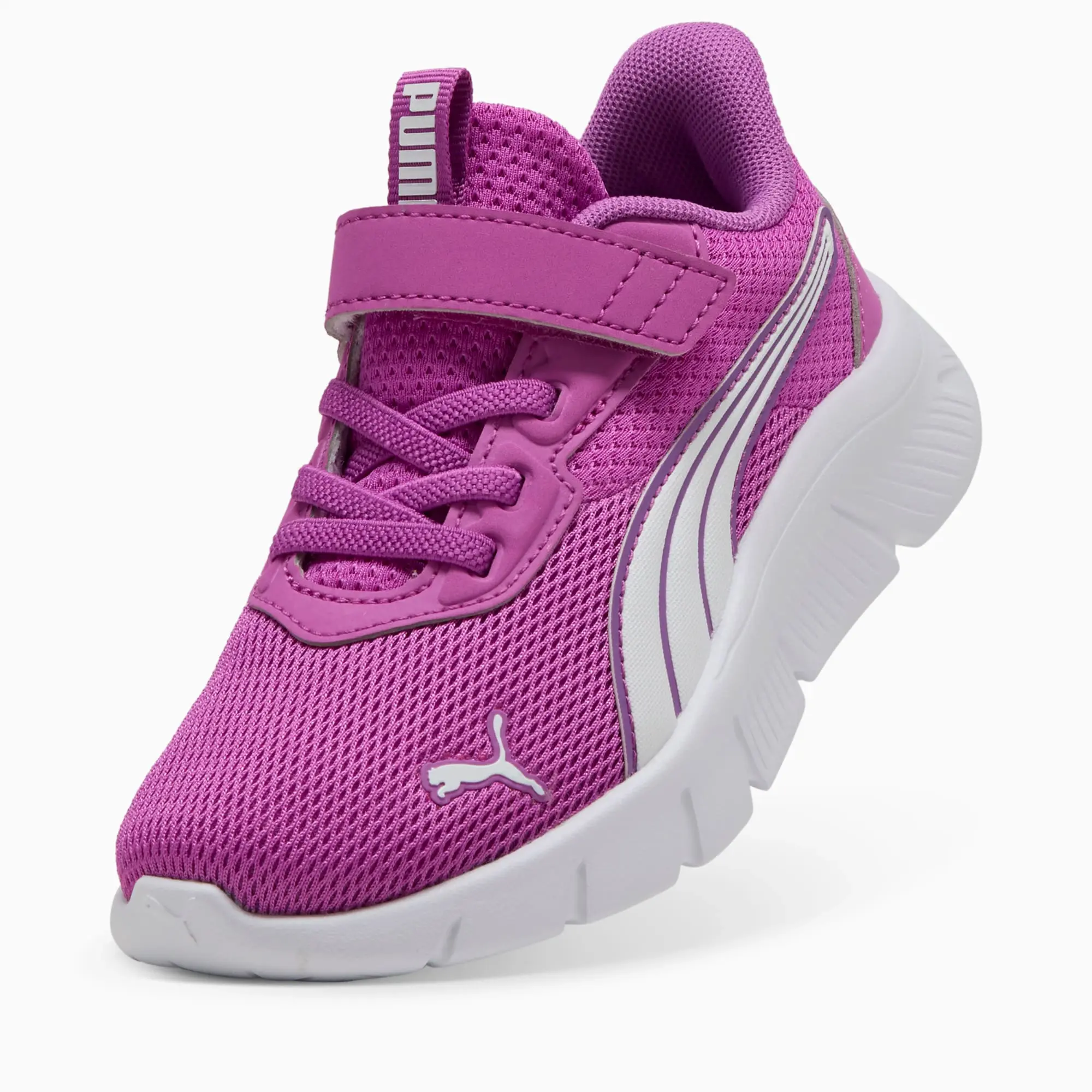 PUMA Flexfocus Modern Running Shoes Kids, Wild Berry/White