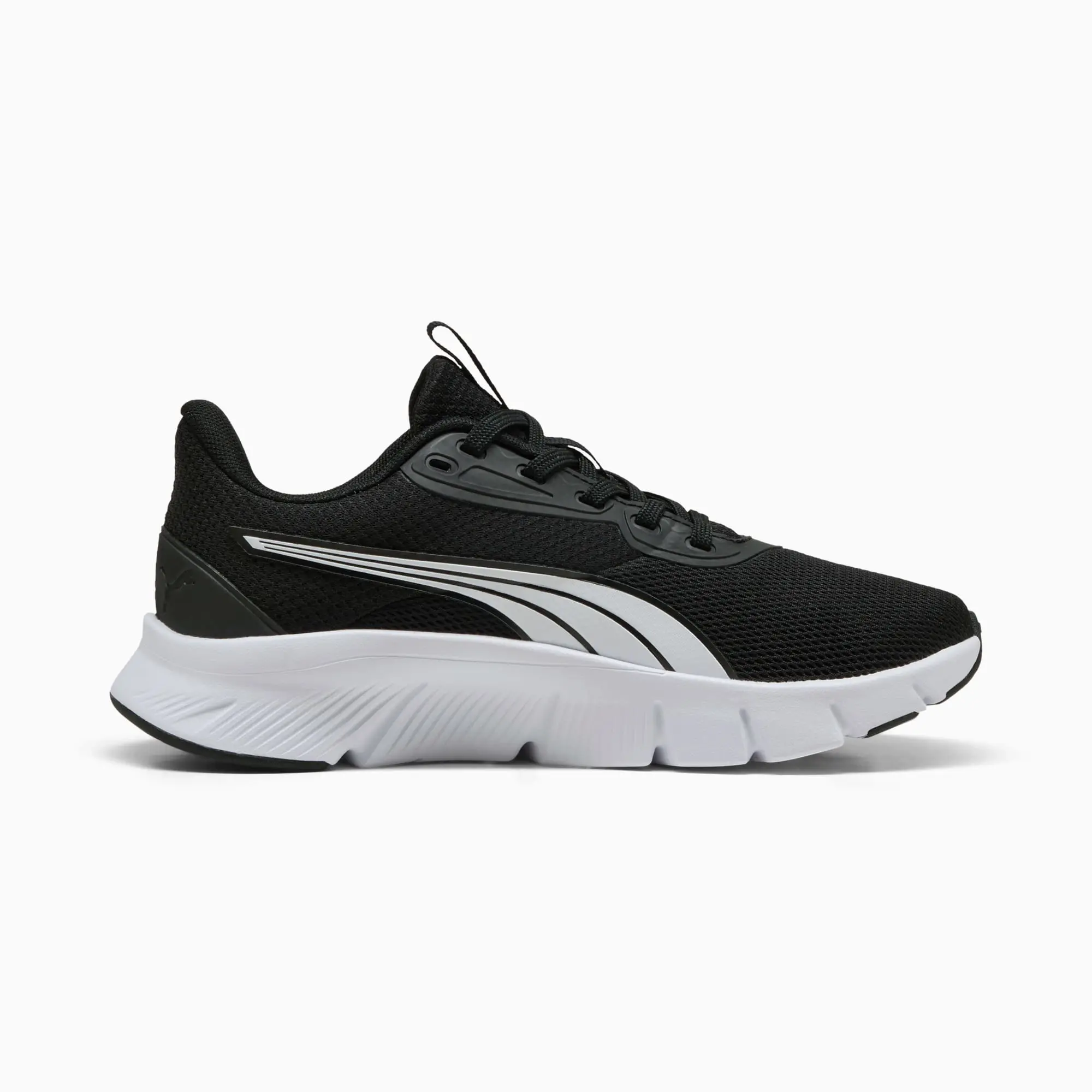 PUMA Flexfocus Lite Modern Running Shoes Youth, Black/White