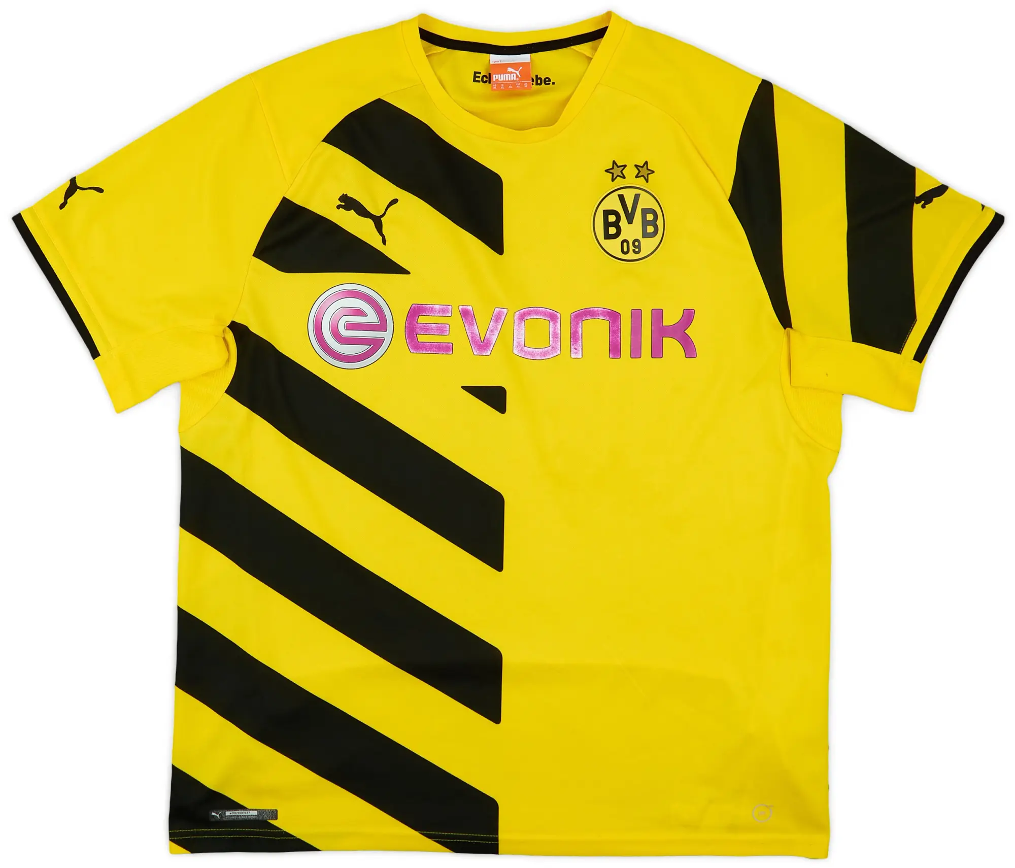 Puma 2014-15 Borussia Dortmund Home Shirt - 5/10 - (XL)