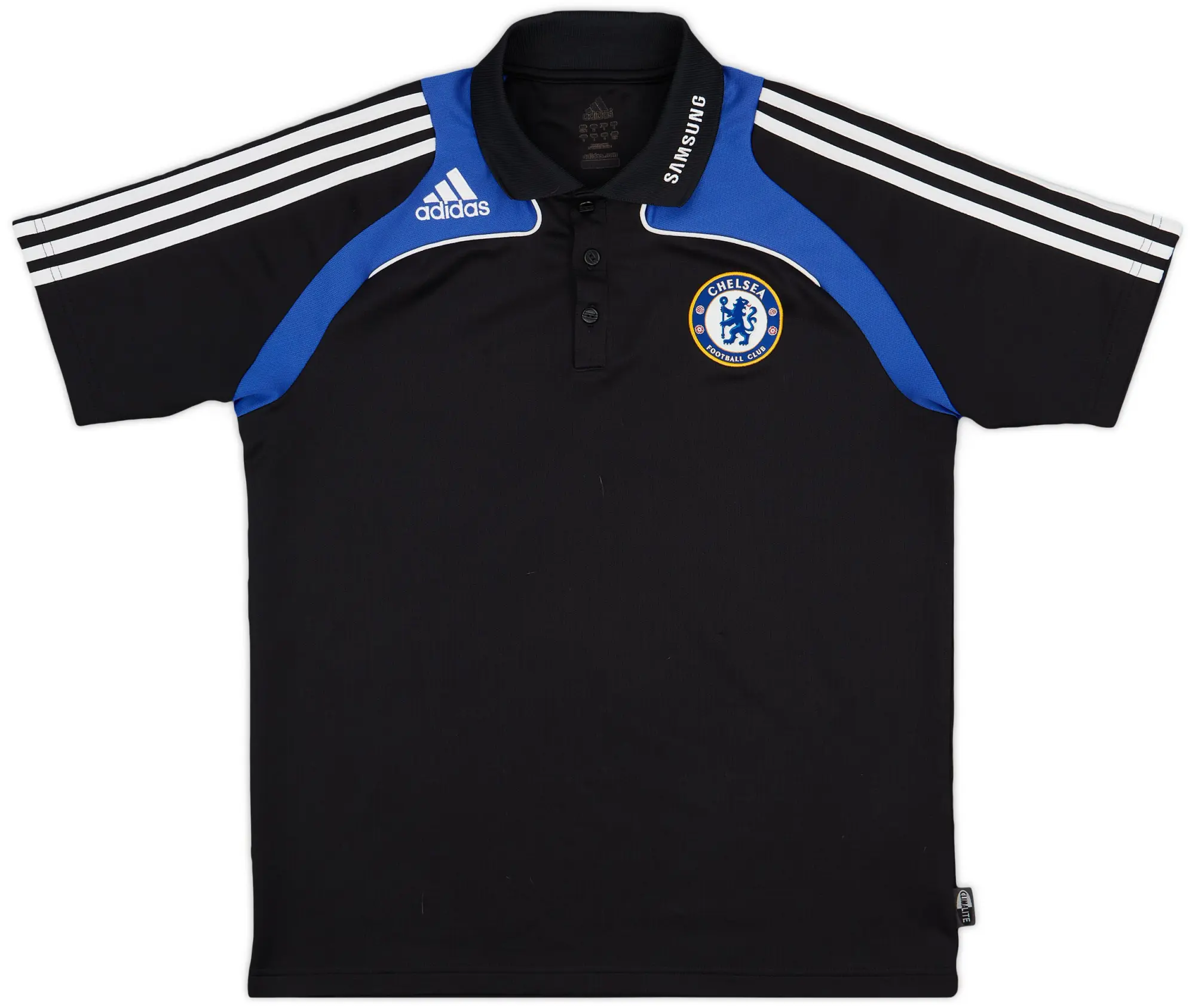 2008-09 Chelsea adidas Polo Shirt - 8/10 - (L)