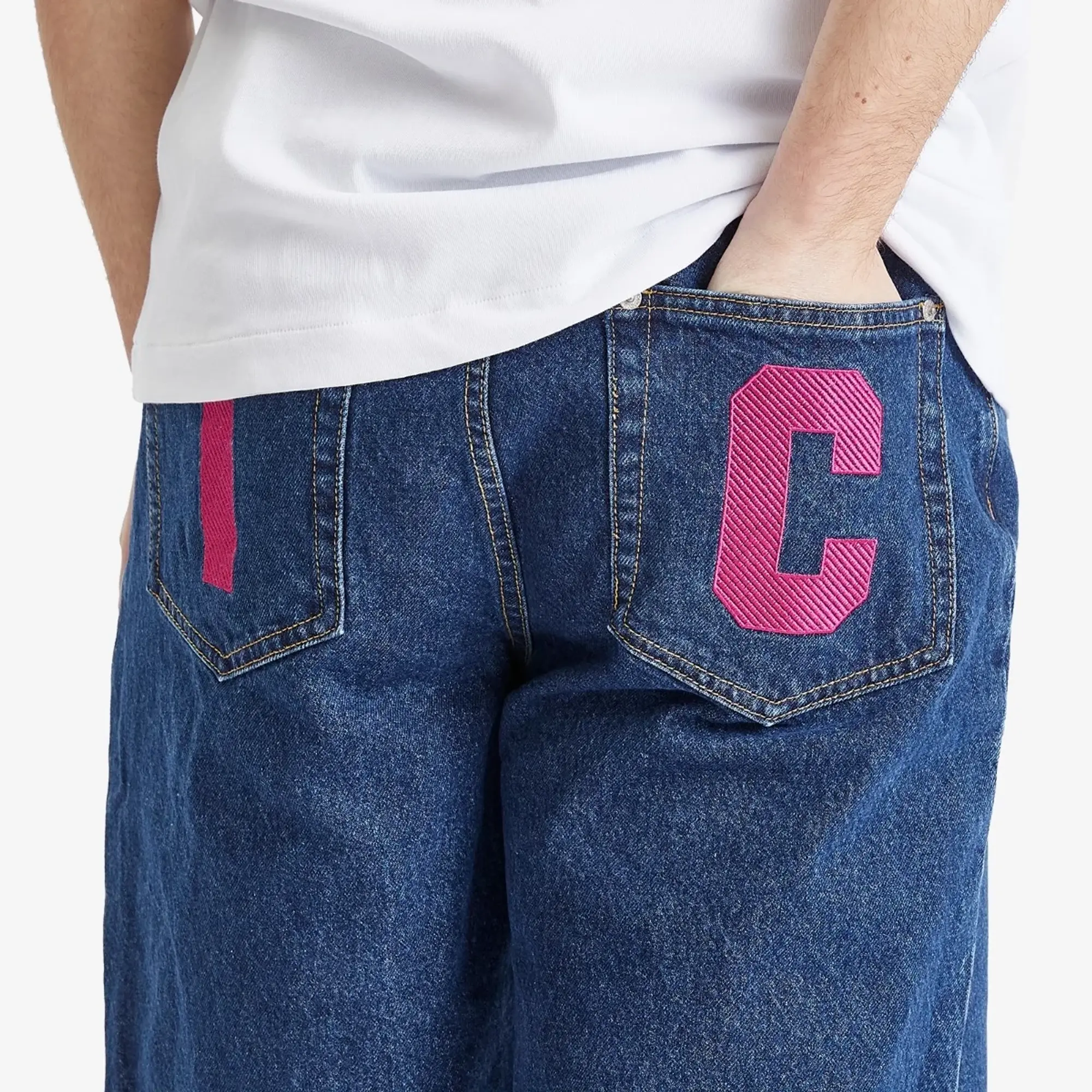 ICECREAM Running Dog Shorts - Blue - Mens