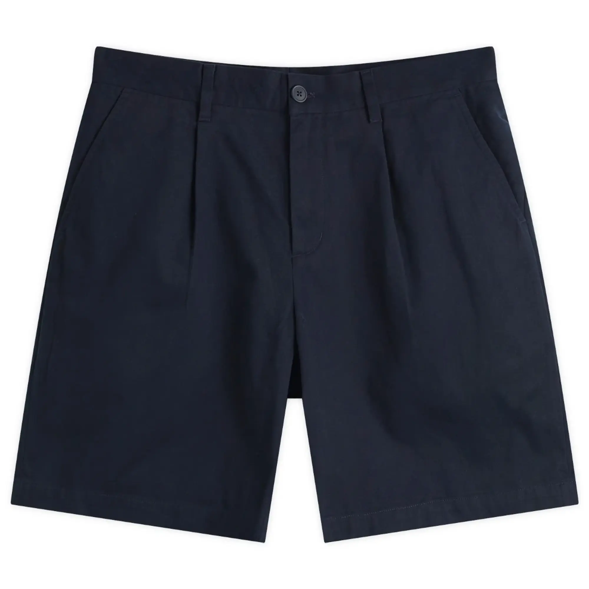 Fred Perry Men's Pleated Shorts Navy