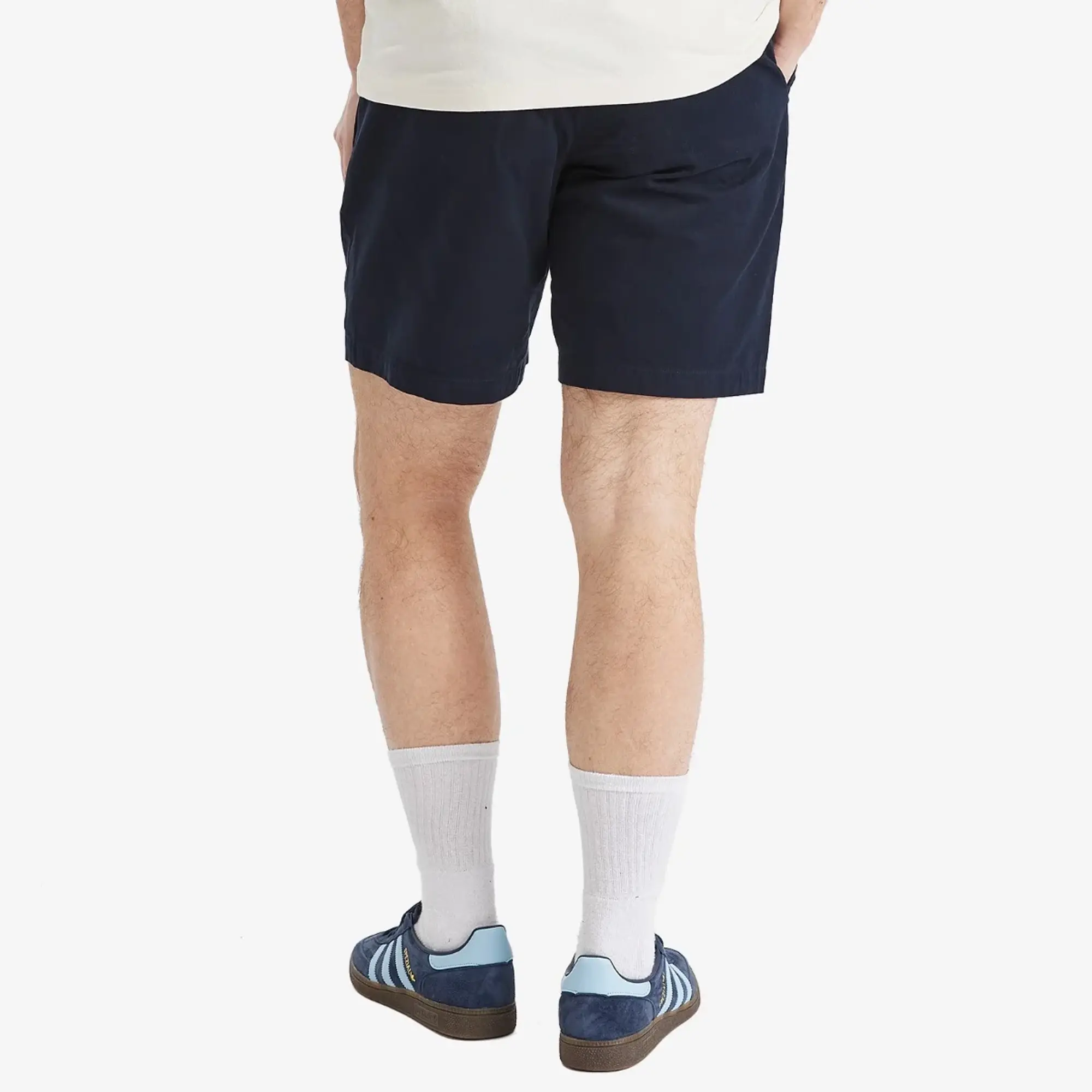 Fred Perry Men's Pleated Shorts Navy