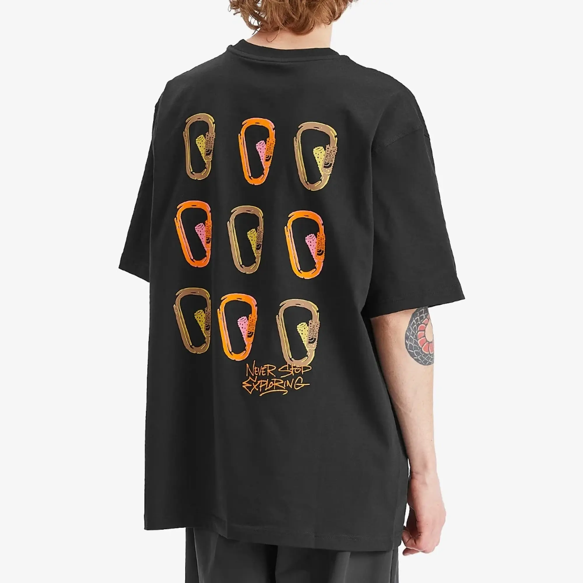 The North Face NSE Oversized T-Shirt, Black