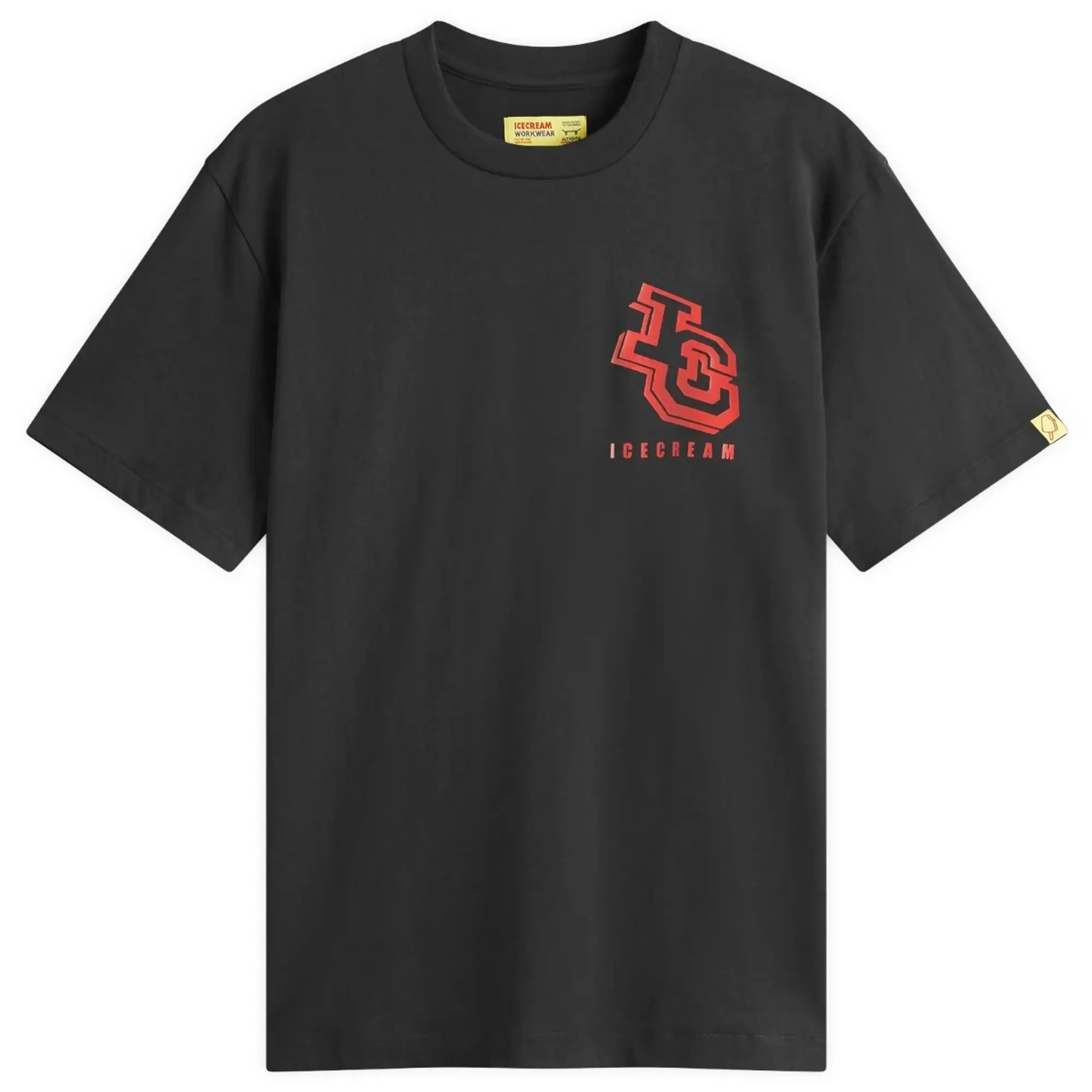ICECREAM Men's Workwear T-Shirt Black