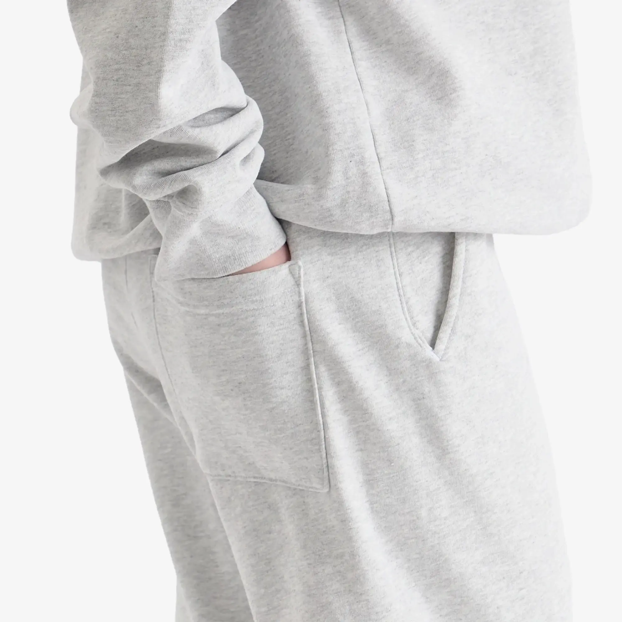 Sporty & Rich Finish Line Sweatpant Unisex Heather Gray/ Lava/ Alpine/ Navy L