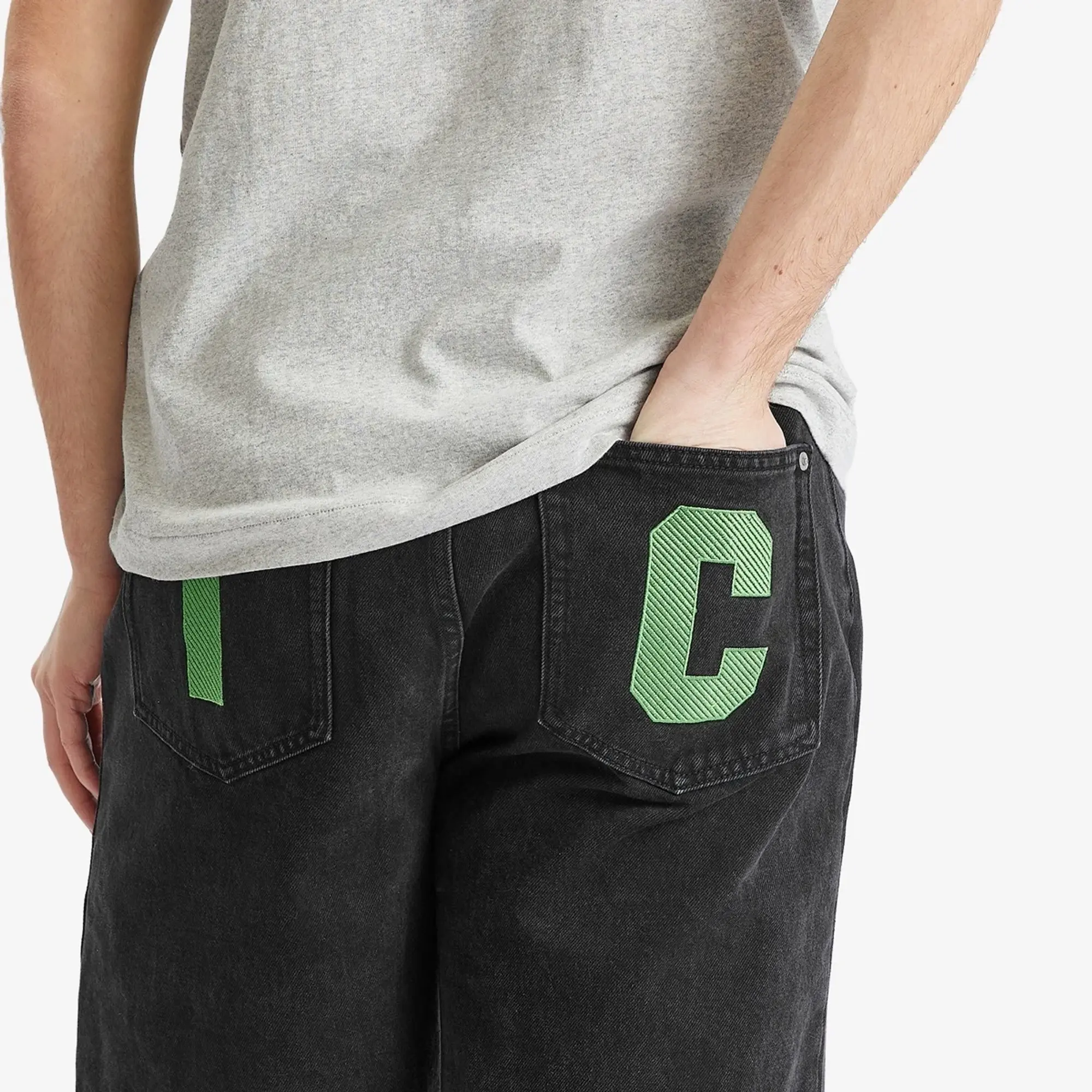 ICECREAM Running Dog Shorts - Black - Mens