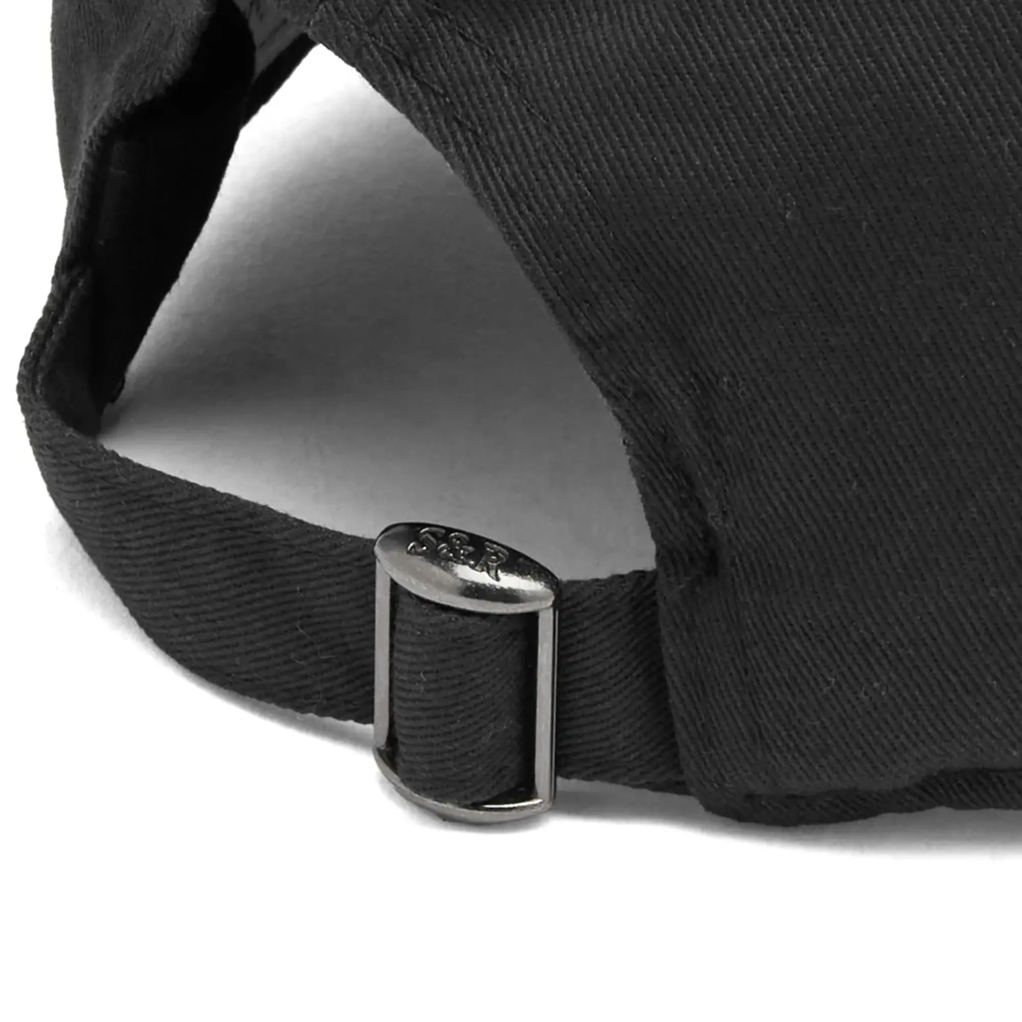 Sporty & Rich Women's California Hat Faded Black Spring Green/White