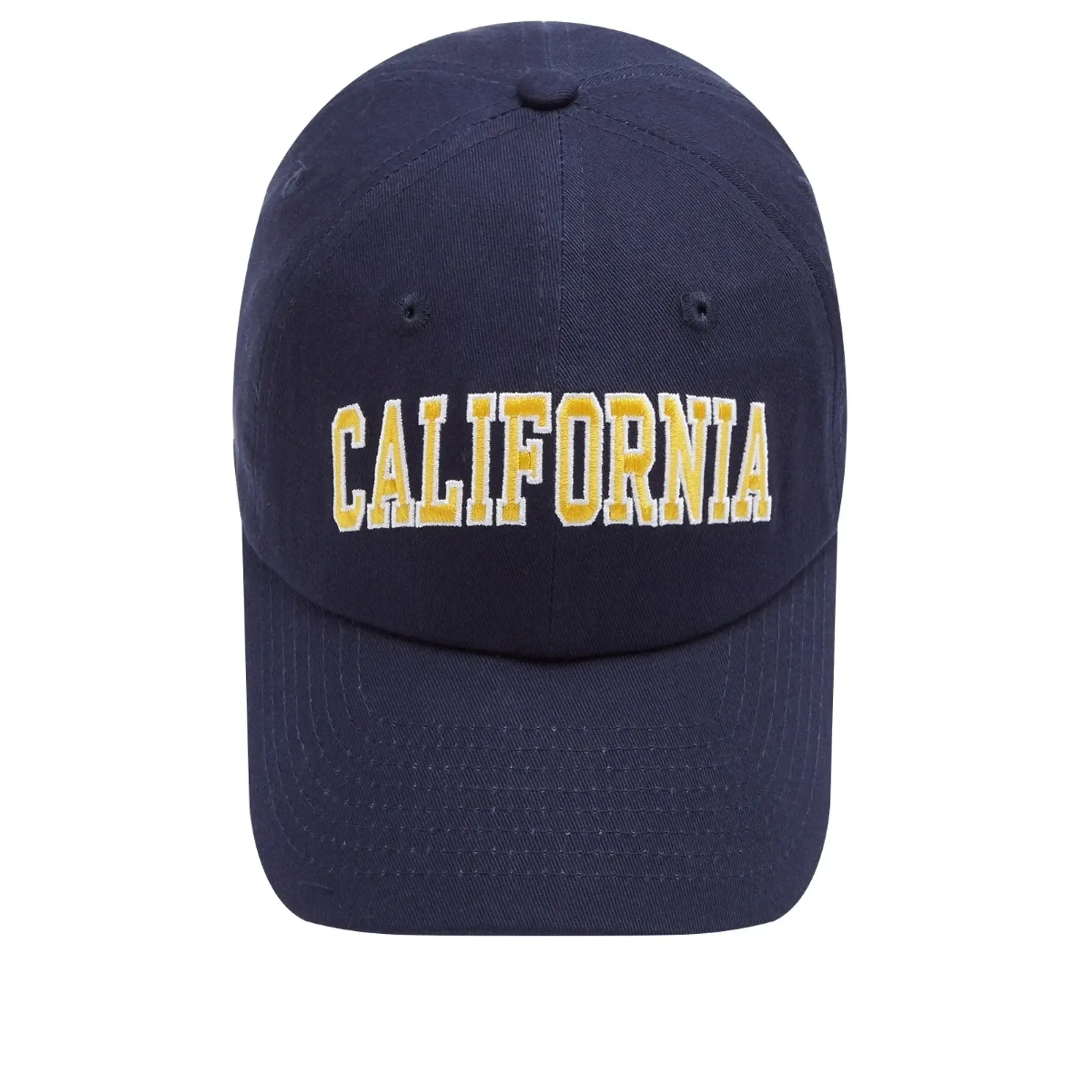 Sporty & Rich Women's California Hat Navy Gold/White