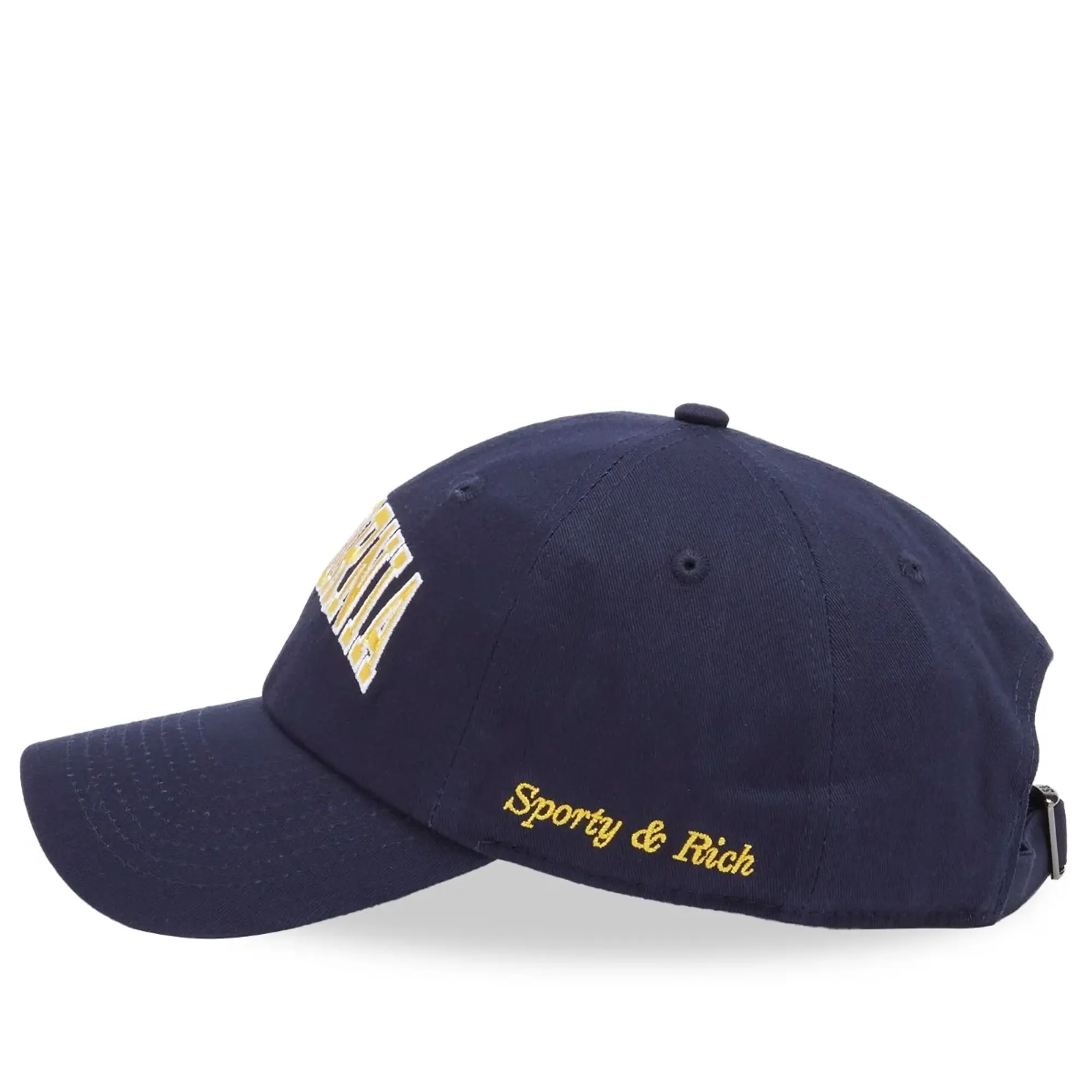 Sporty & Rich Women's California Hat Navy Gold/White