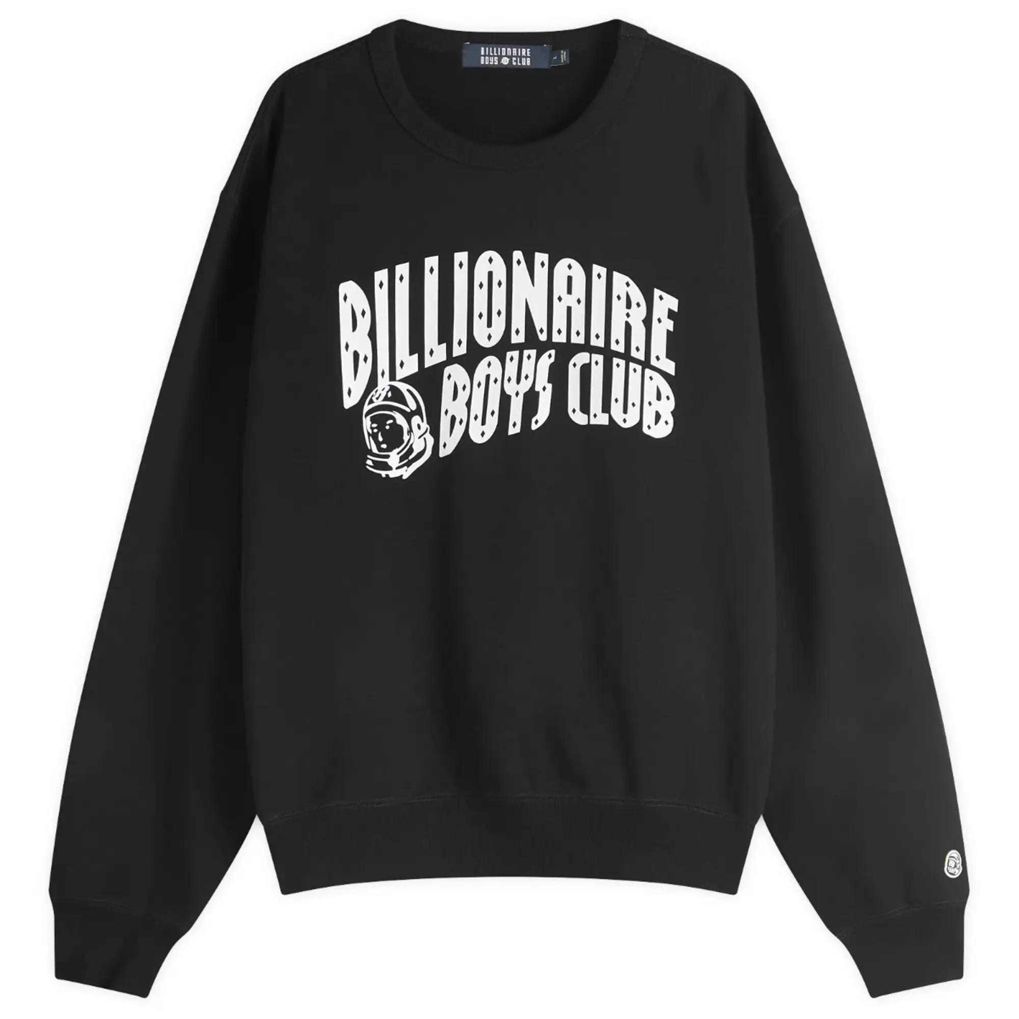 Billionaire Boys Club Men's Arch Logo Crew Sweatshirt Black