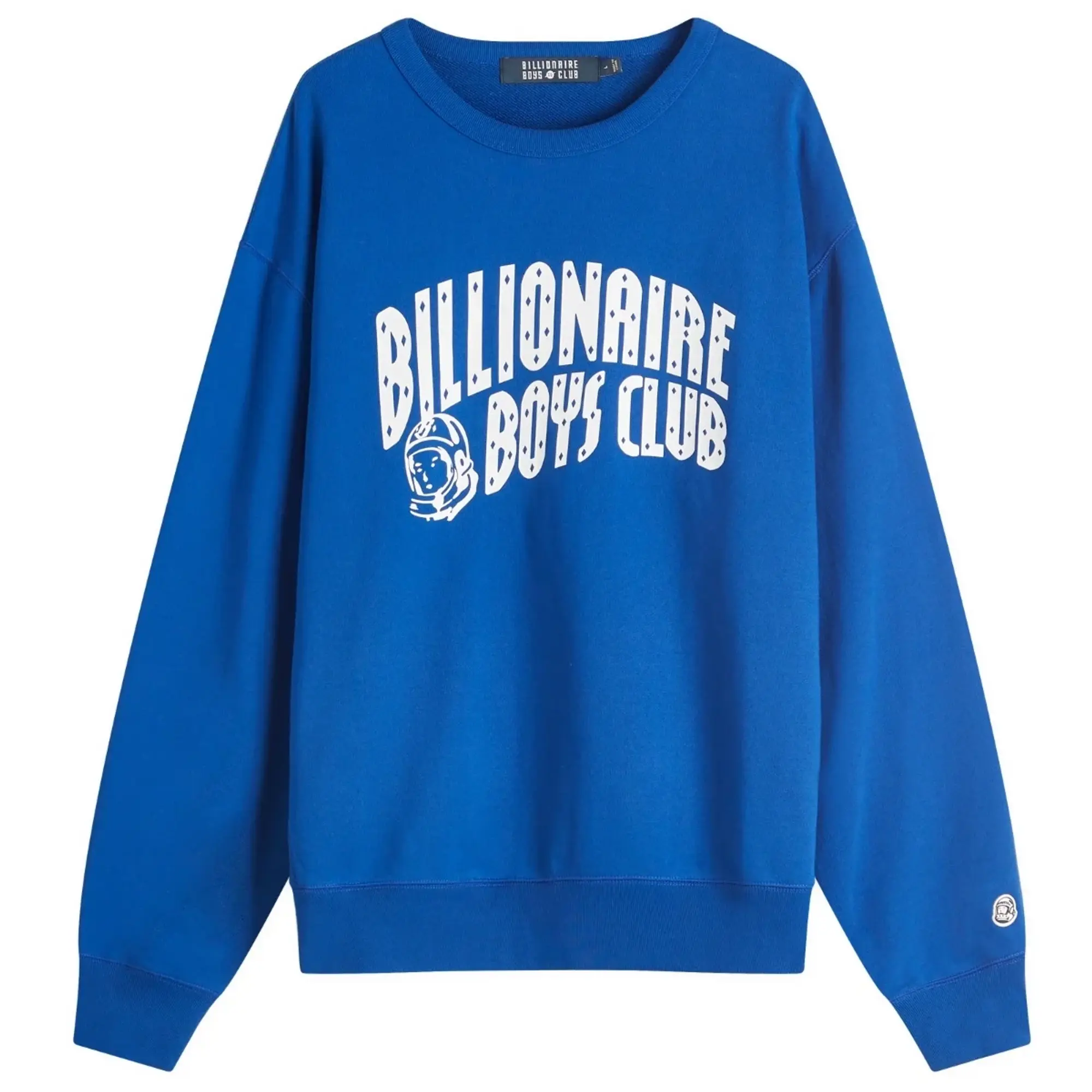 Billionaire Boys Club Men's Arch Logo Crew Sweatshirt Royal Blue