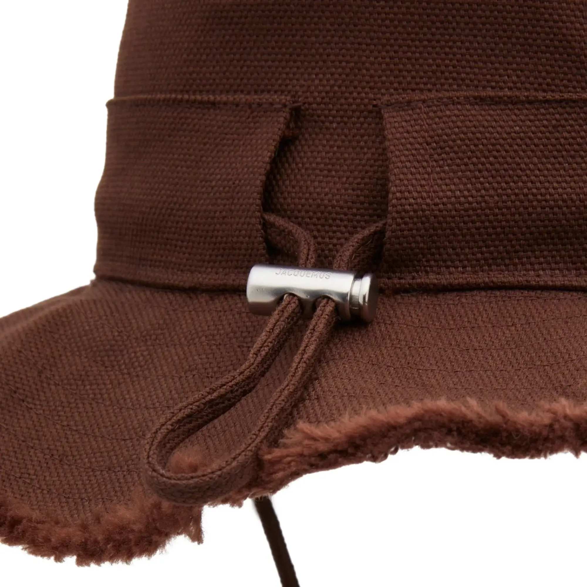 Jacquemus Men's Canvas Sun Hat Brown