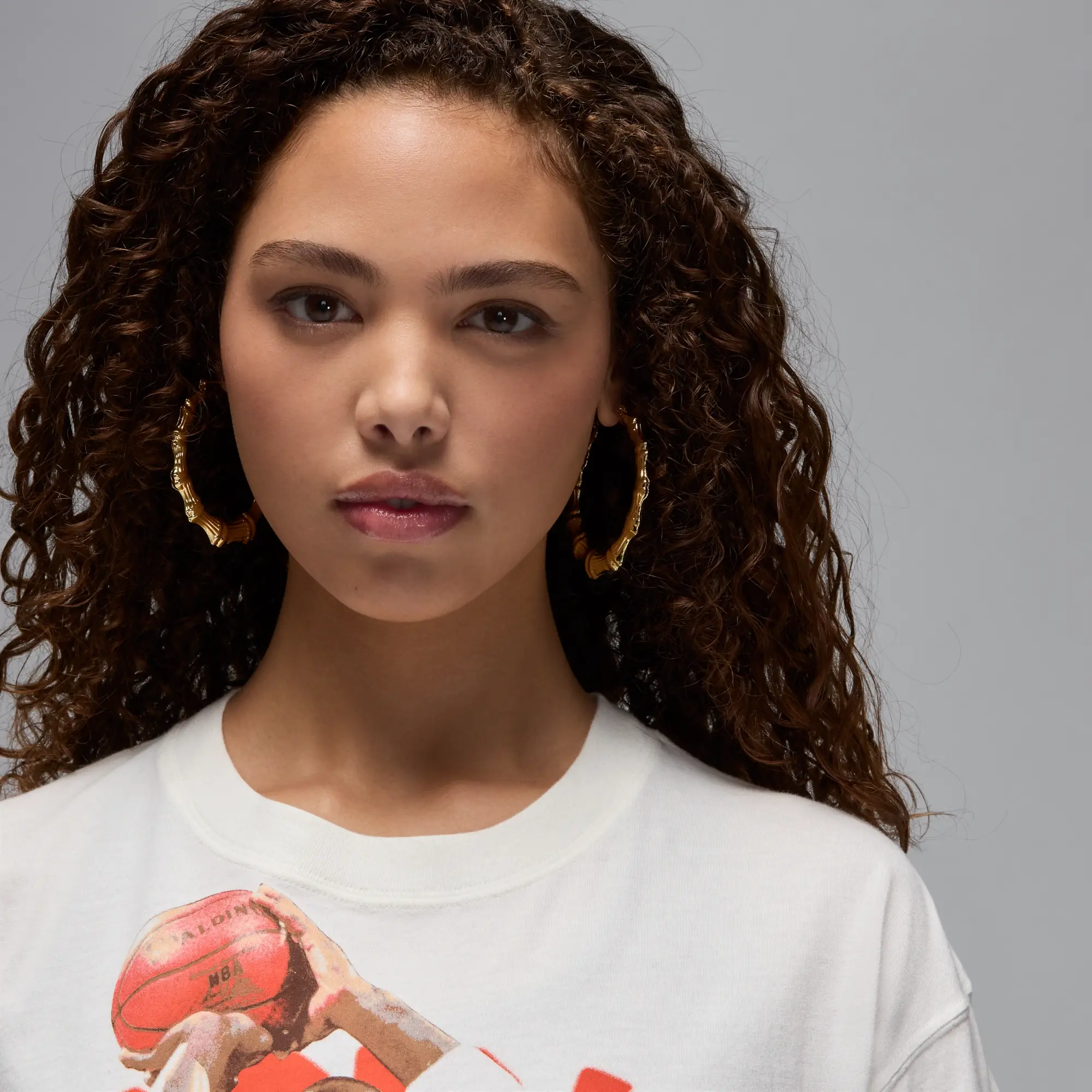 Nike Jordan Jordan 23 Graphic T-Shirt In Cream And Red-White