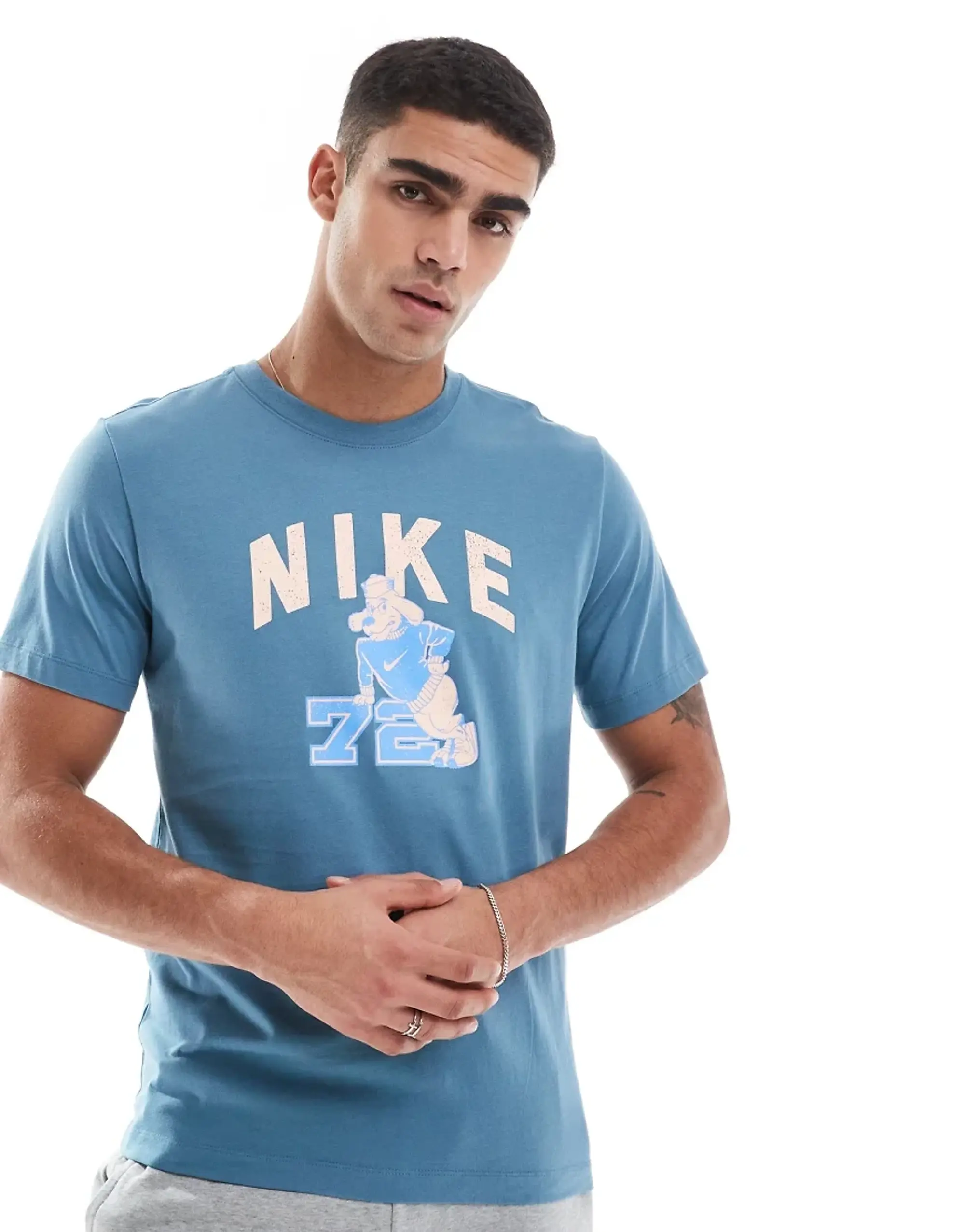 Nike Training Graphic T-Shirt In Blue