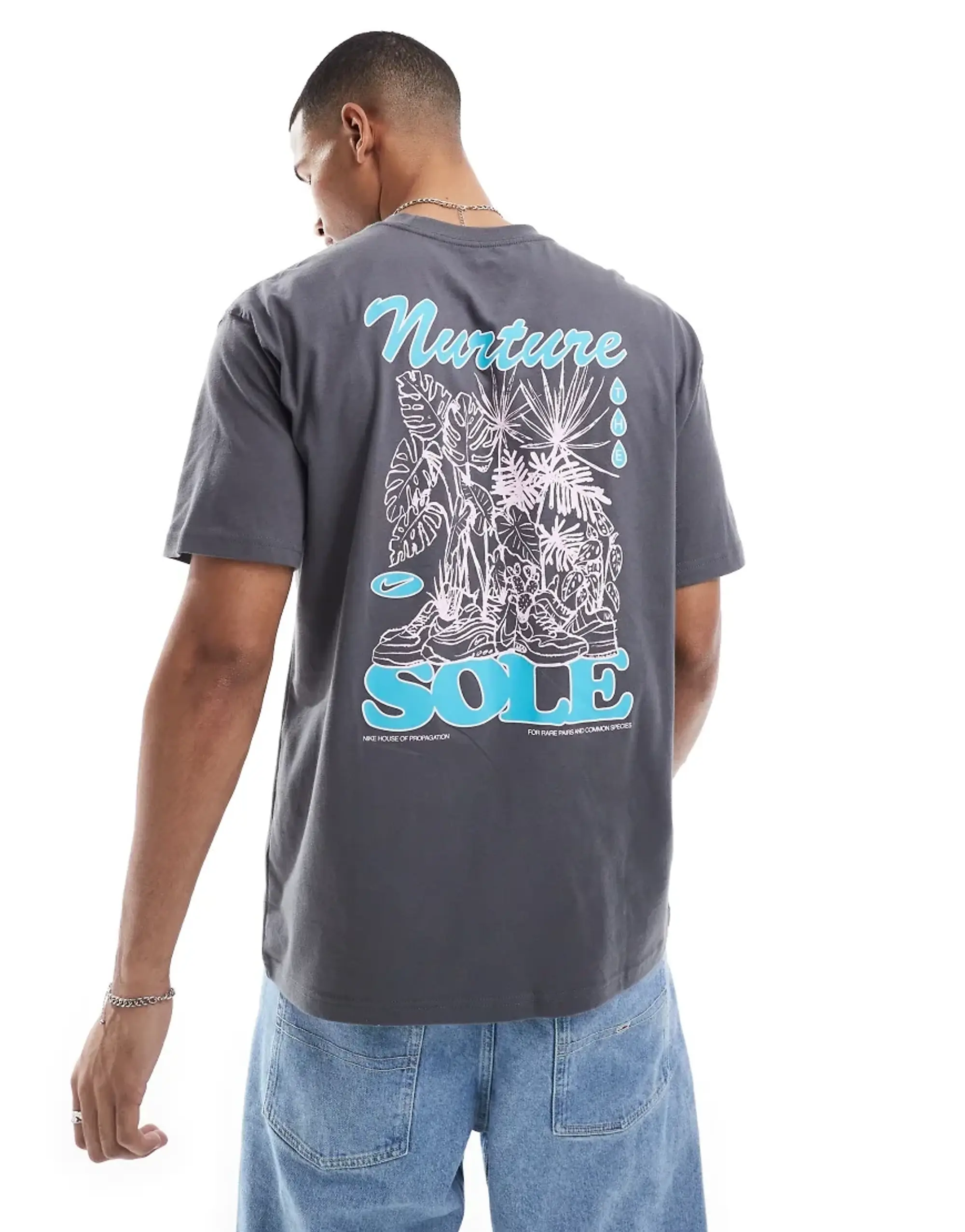 Nike Max90 Nature Sole T-Shirt, Grey