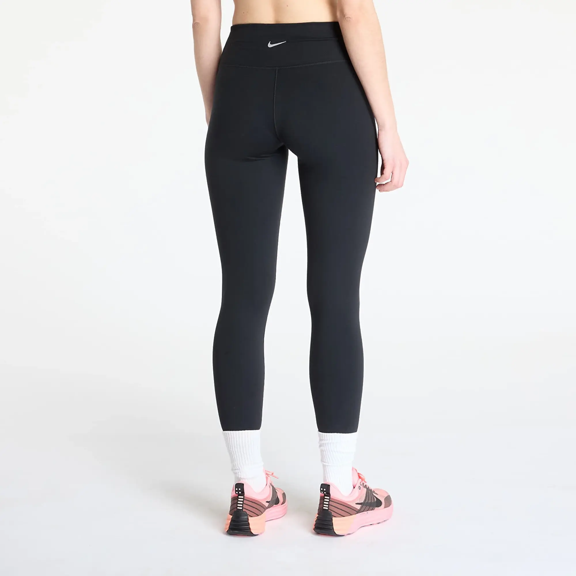 Nike One Fitted Women's High-Waisted Full-Length Leggings Black Xl