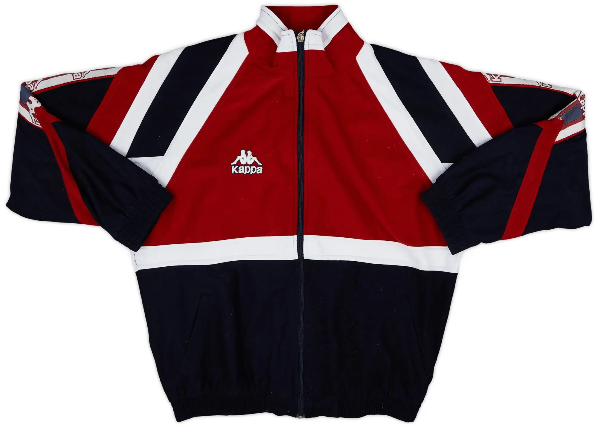 1995-97 Athletic Bilbao Kappa Track Jacket - 8/10 - (XL.Boys)