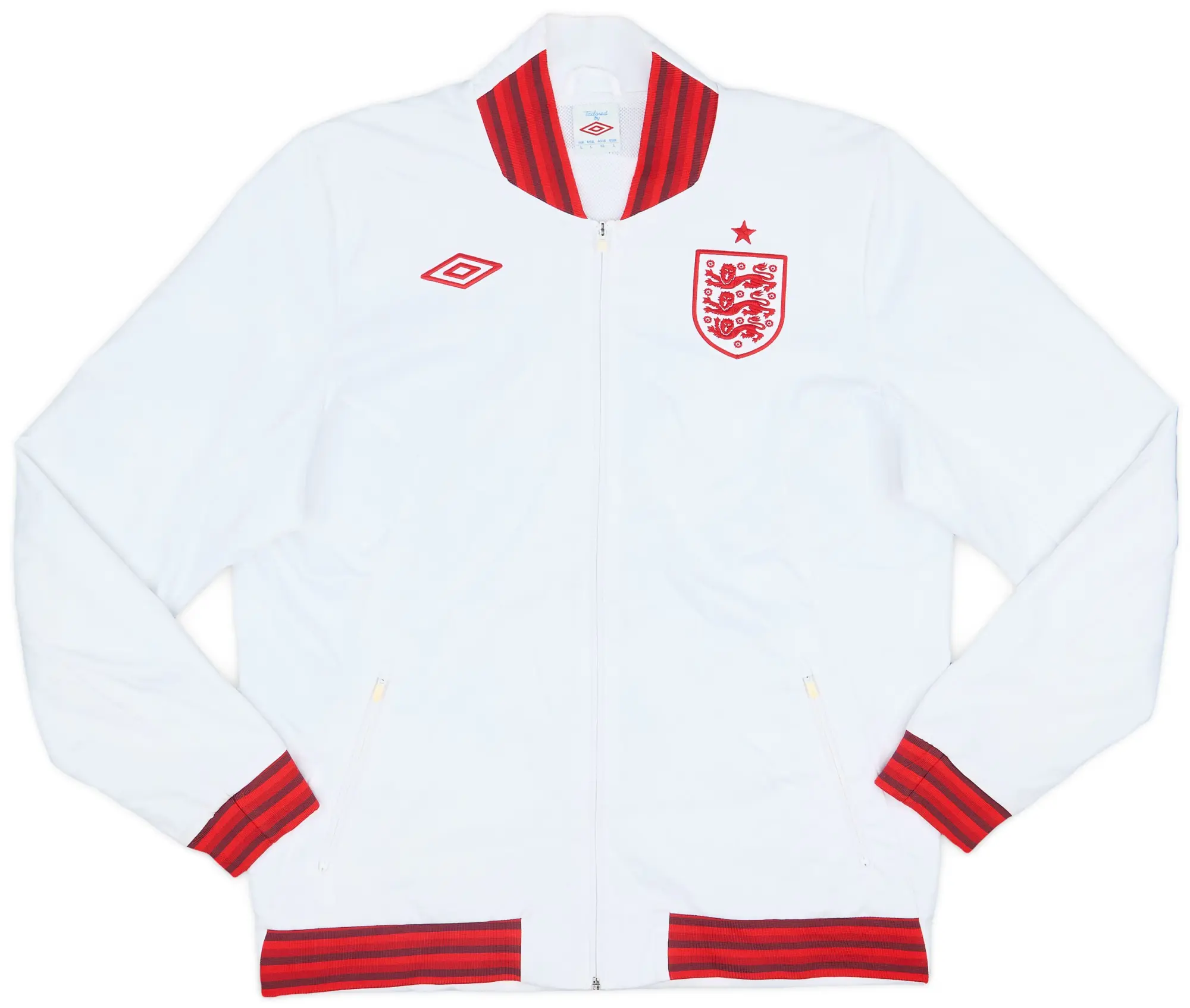 2012-13 England Umbro Track Jacket - 7/10 - (L)