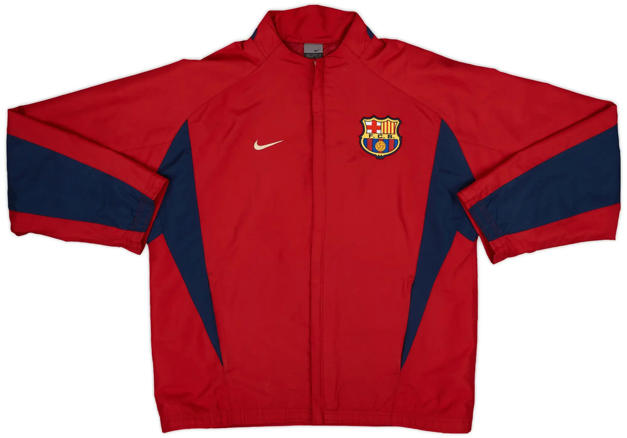 2003-04 Barcelona Nike Track Jacket - 7/10 - (S)