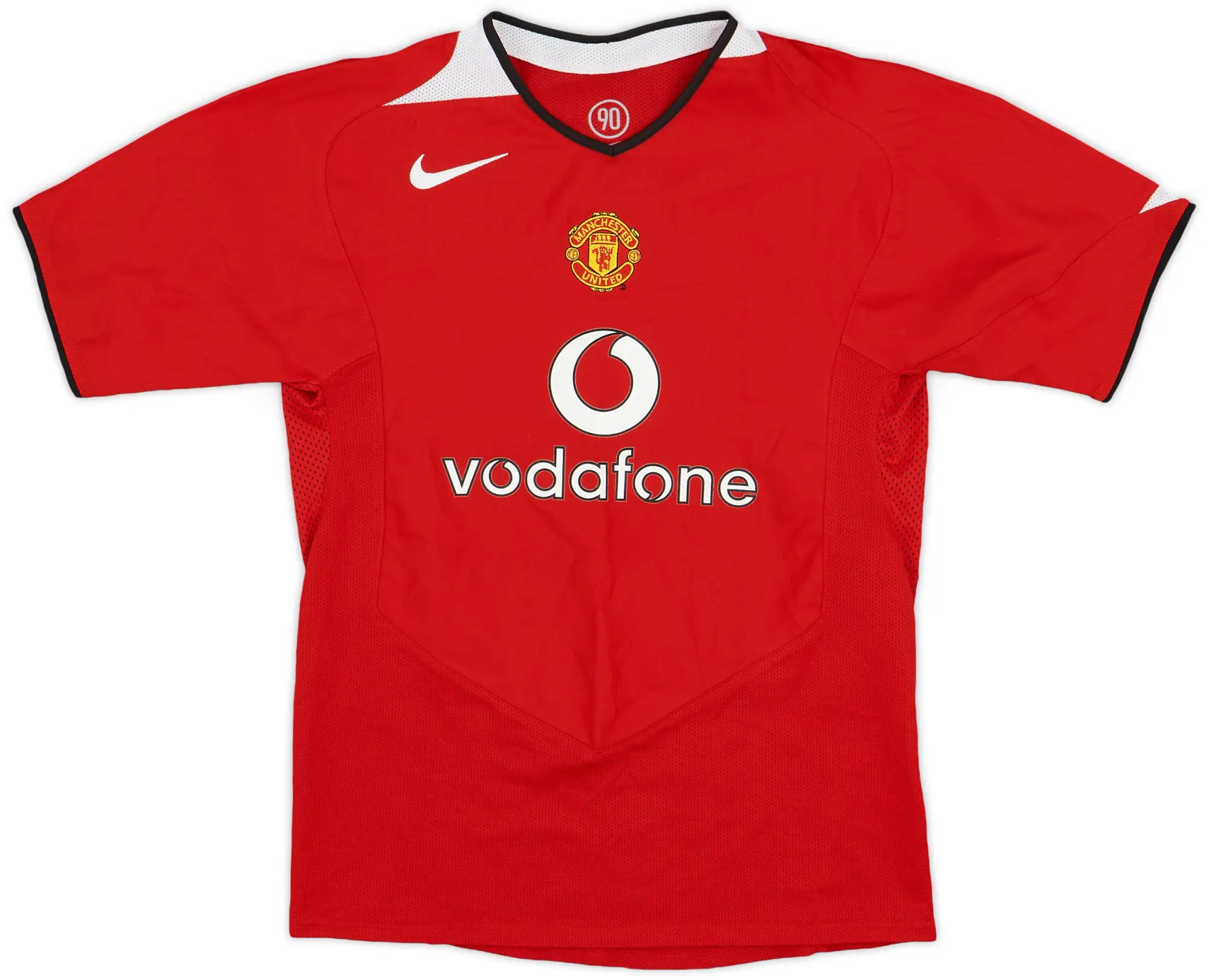 Nike 2004-06 Manchester United Home Shirt - 9/10 - (L.Boys)