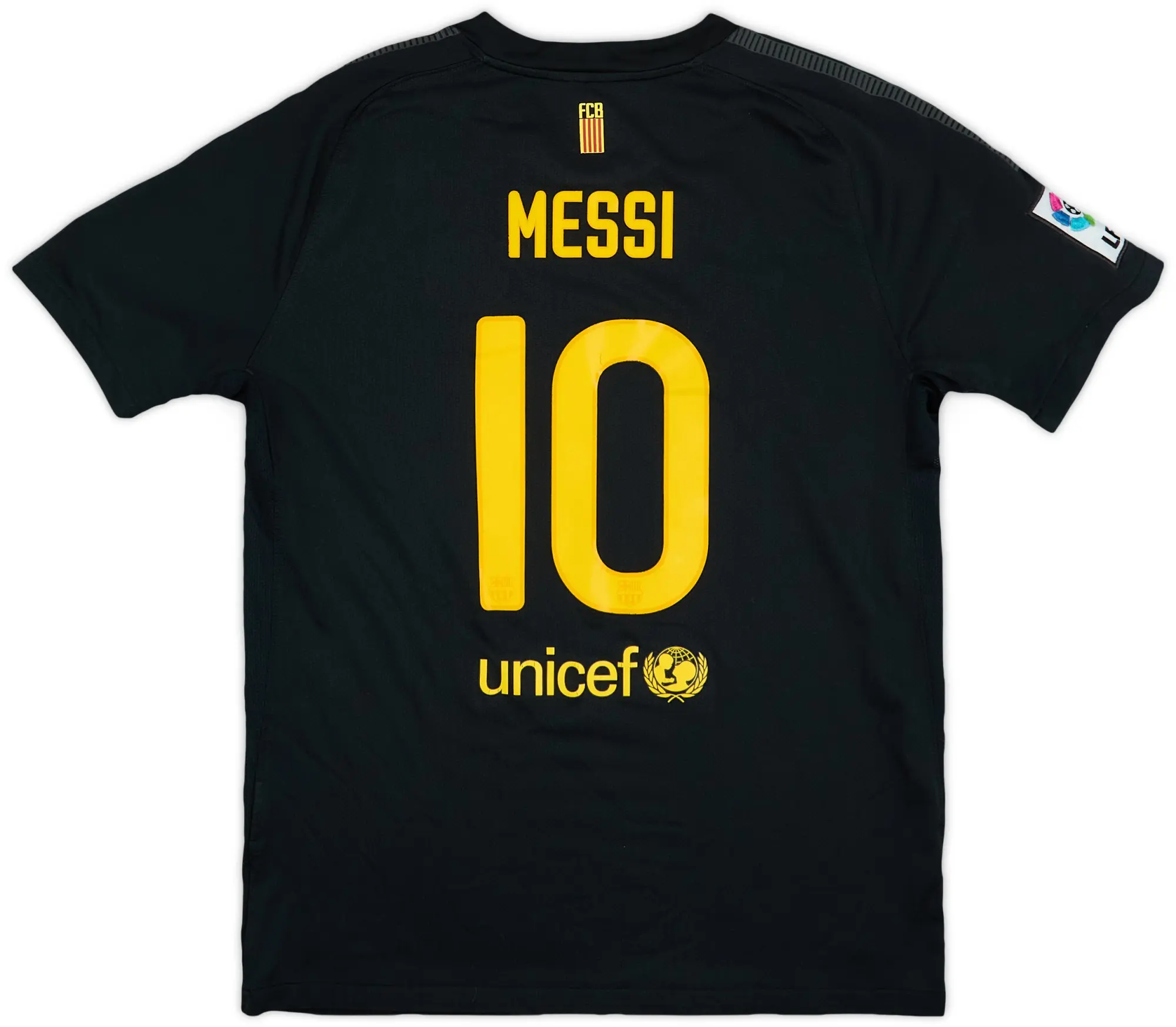 Nike 2011-12 Barcelona Away Shirt Messi #10 - 6/10 - (XL.Boys)