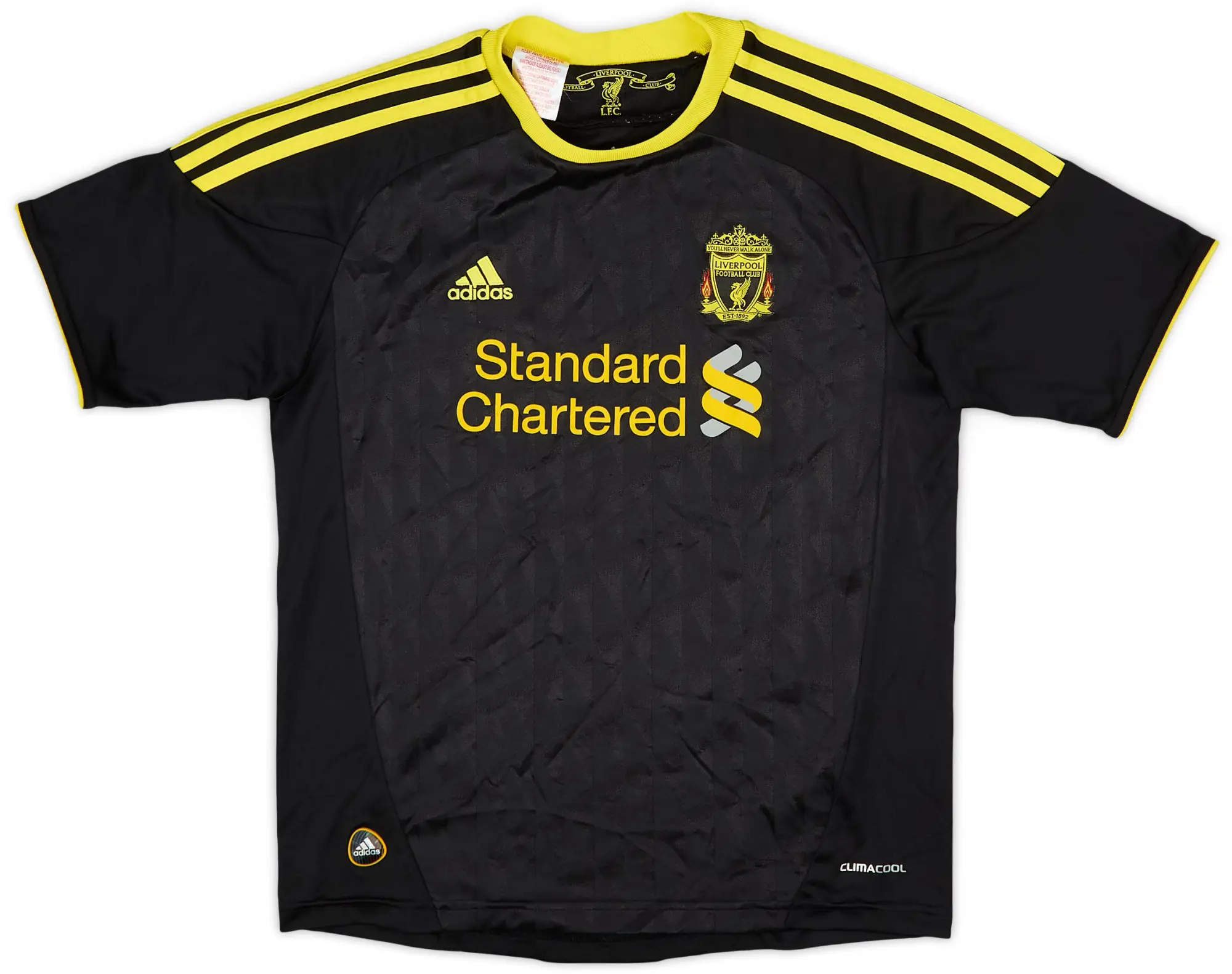 adidas 2010-11 Liverpool Third Shirt - 8/10 - (M.Boys)