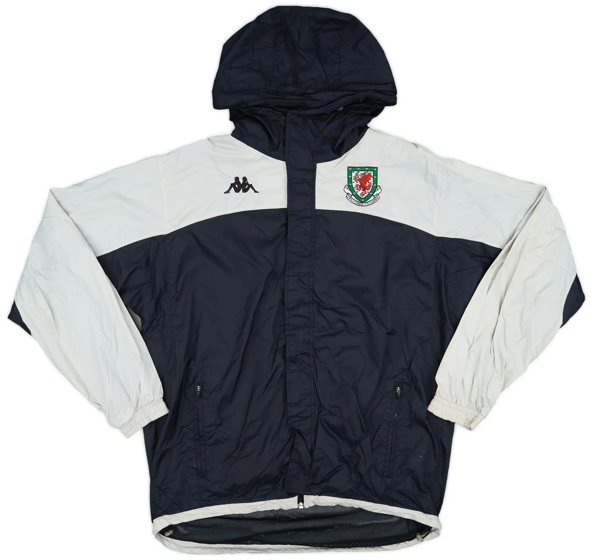 2004-06 Wales Kappa Hooded Rain Jacket - 8/10 - (L)